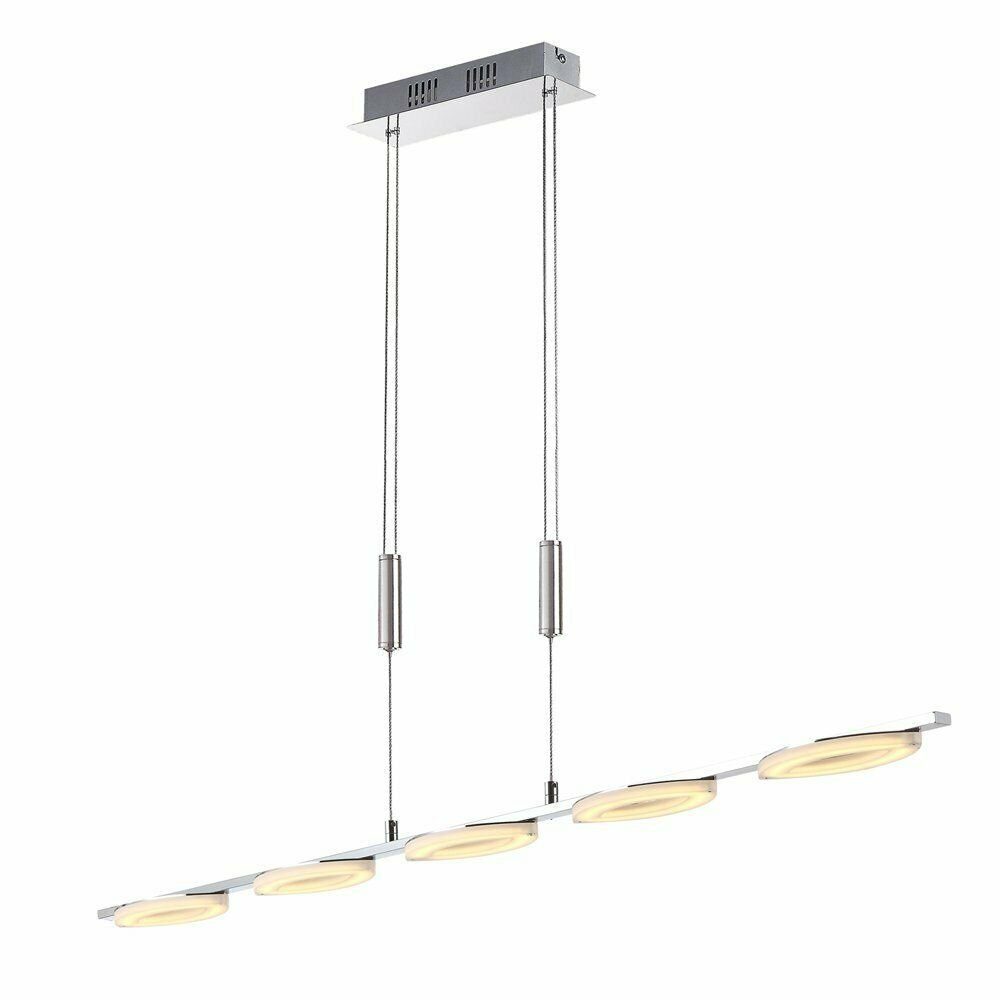 style home LED-Hängeleuchte Pendellampe Höherverstellbar Hängelampe, LED fest integriert, Warmweiß, 5 flammig Esszimmerlampe Pendellampe | Pendelleuchten