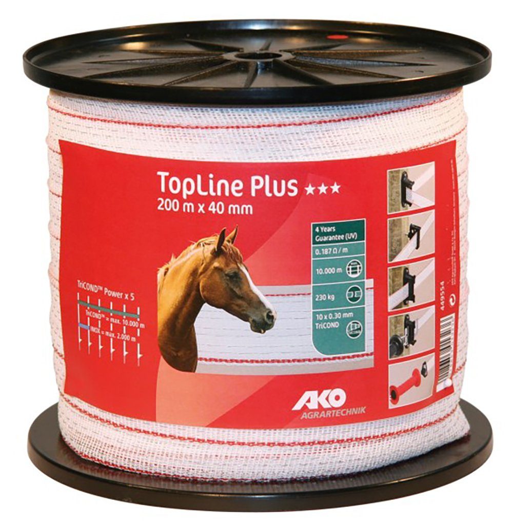 Kerbl Weidenzaun Kerbl TopLine Plus Weidezaunband, günstig online kaufen