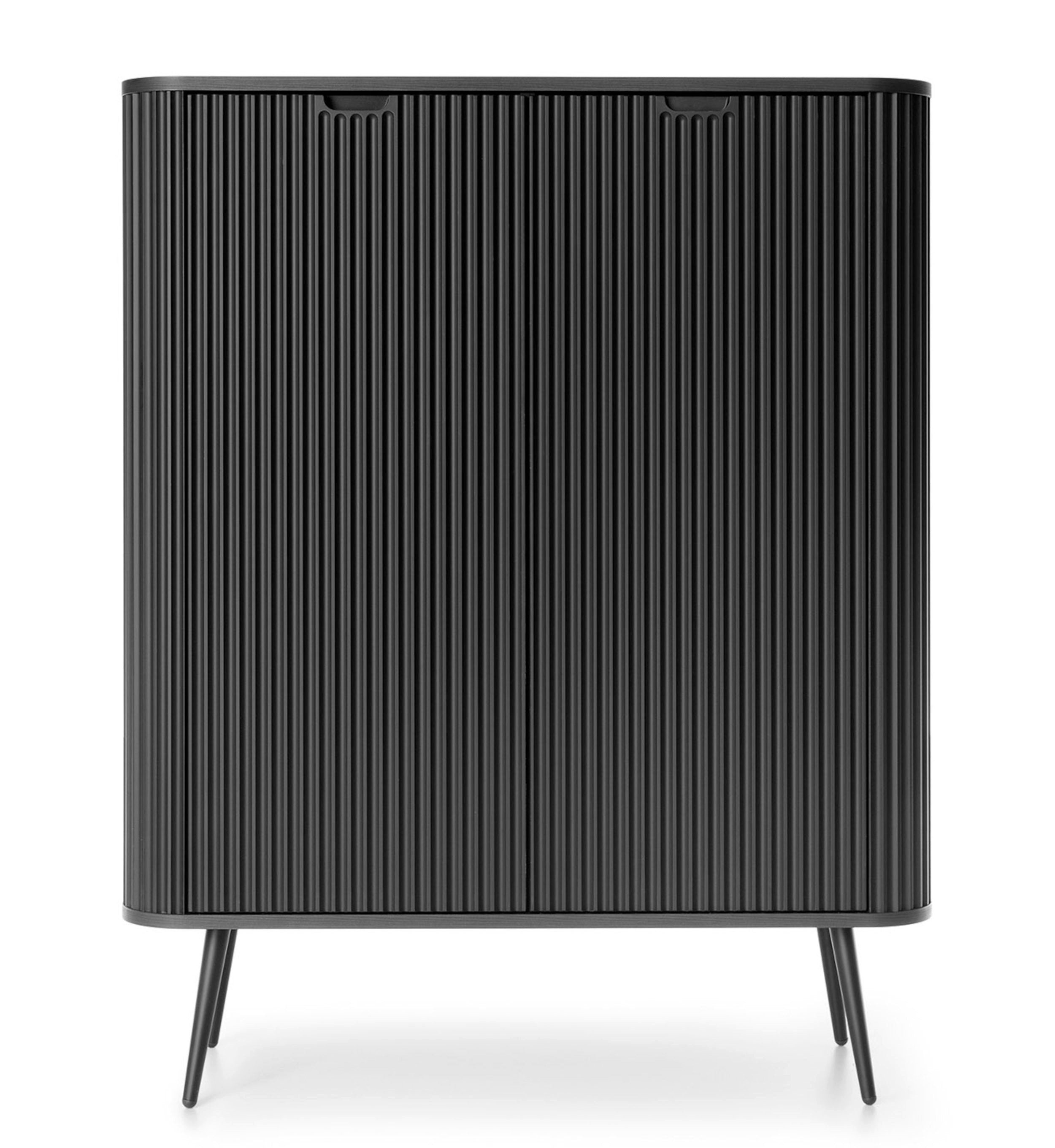 Selsey Highboard ZOVA, Wohnzimmerschrank 2-türig mit 6 Fächern, 103 cm