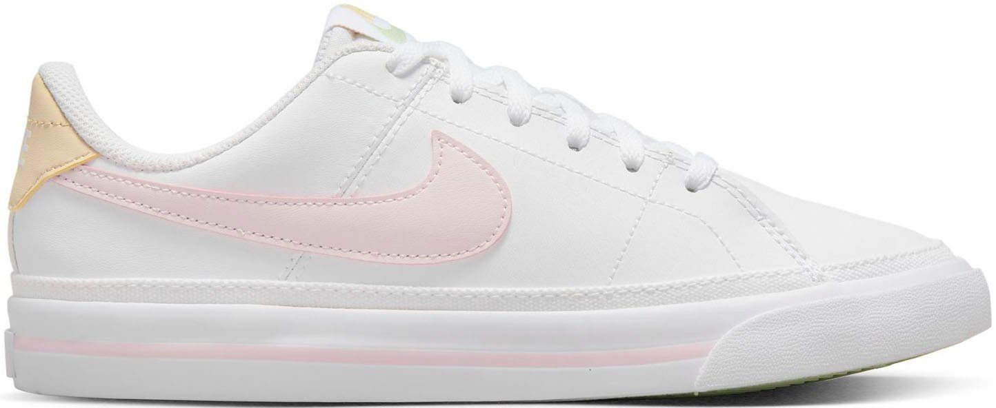 Nike (GS) Sneaker COURT Sportswear weiß-pink LEGACY