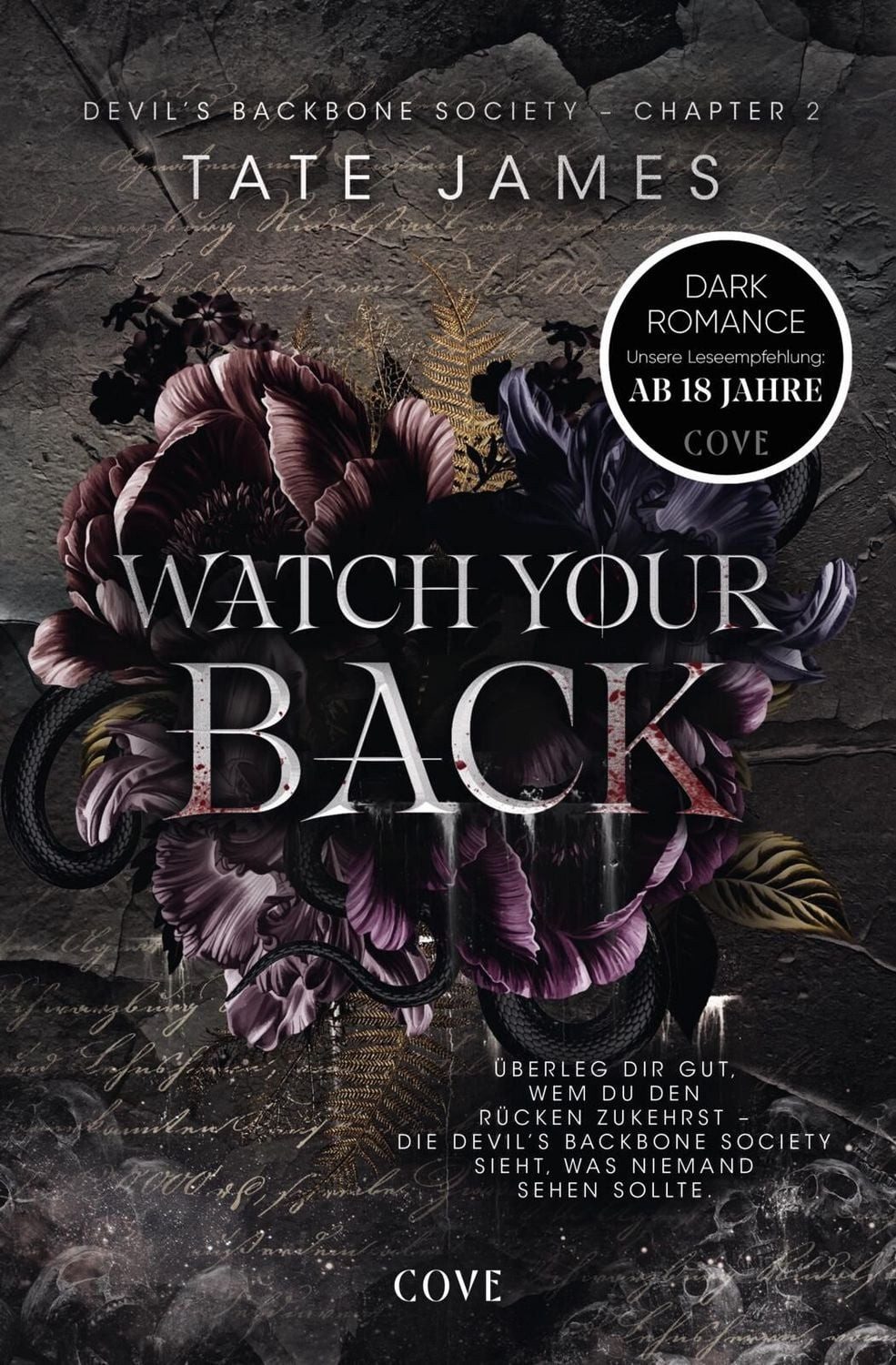 Watch Your Back (Devil's Backbone Society 2) / Tate James
