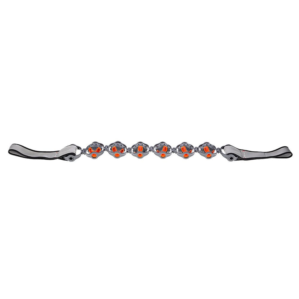 HMS Massagerolle Faszienroller Massageband Muskelmassage (Spar-Set, 1-tlg., Ø 5 cm flexibel), 6 Massagebälle, Faszienmassage, Rückenmassage