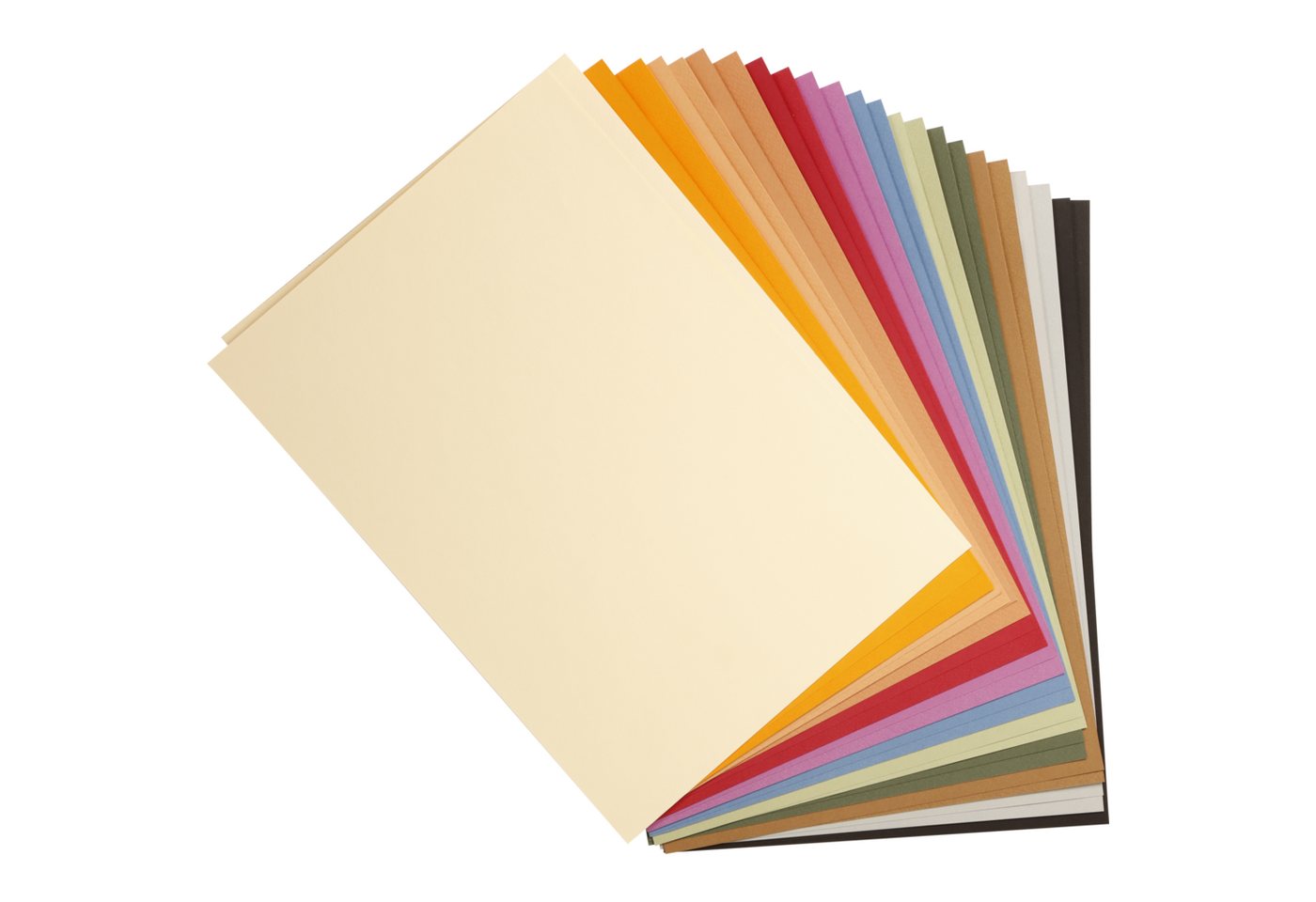 Thumbnail - CLAIREFONTAINE Fotopapier Zeichenpapier A3 24 Blatt (2x12) Pastellfarben sortiert 960550C, Bögen Clairefontaine