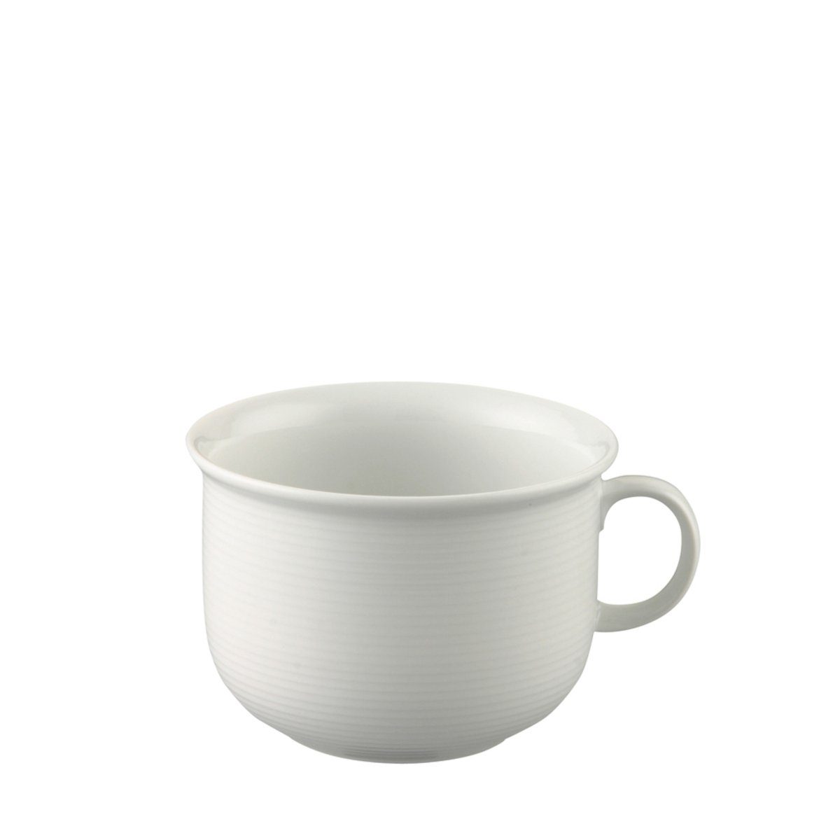 Thomas Porzellan Tasse Thomas Frühstücks-Obertasse Trend weiß, Porzellan