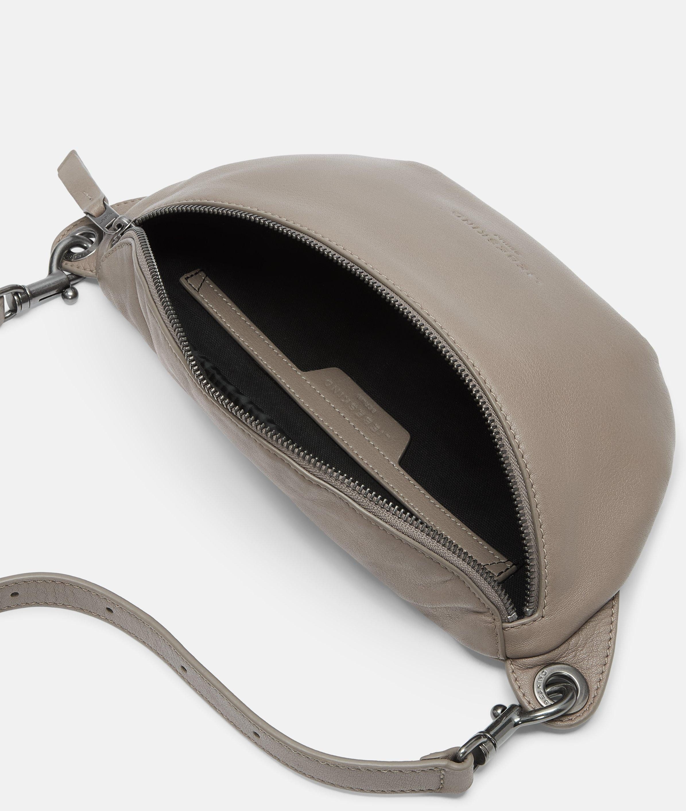 Liebeskind Berlin Gürteltasche Tavia Umhängetasche M, Geräumige Gürteltasche aus weichem Schafsleder