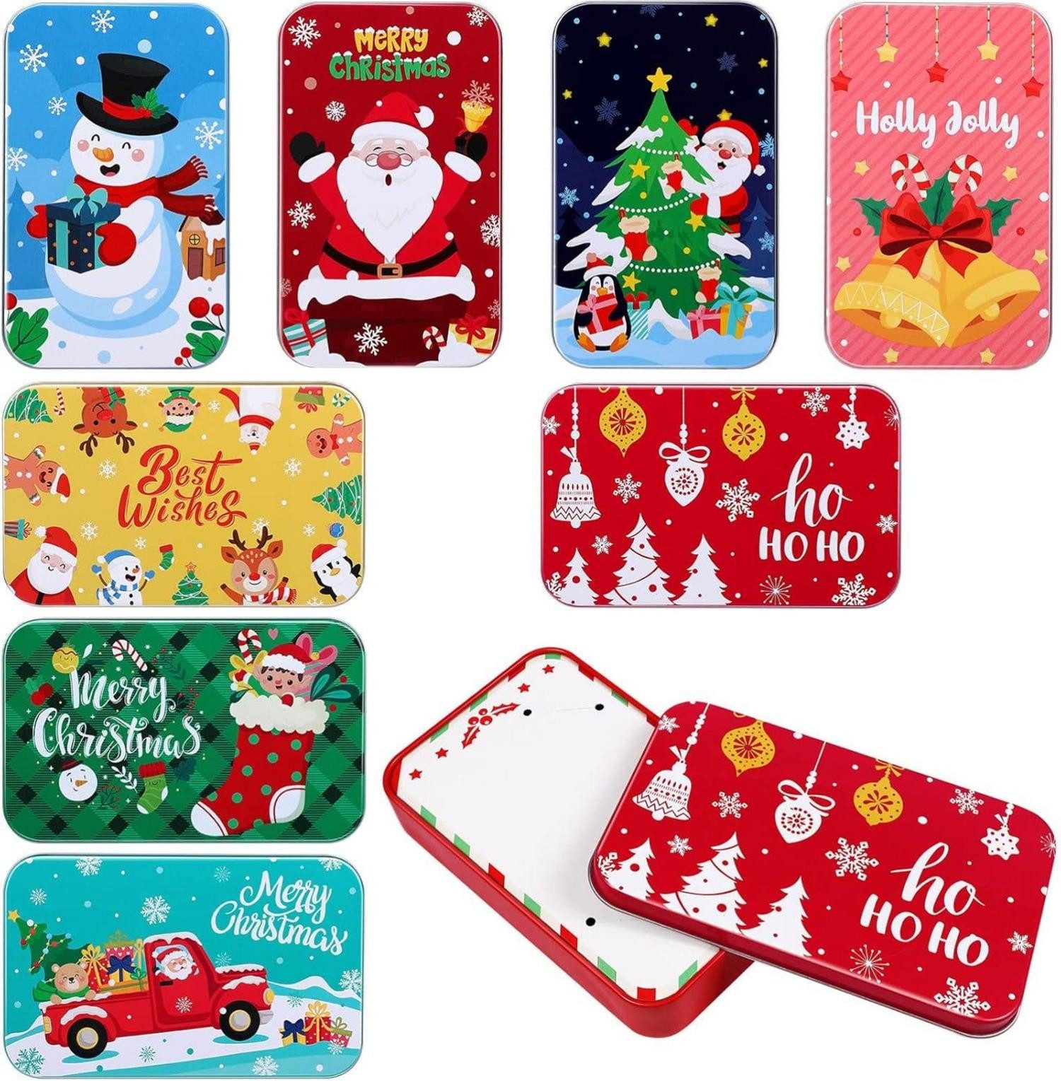 Dekohänger Weihnachten Geldgeschenk Weihnachtsgeschenkkarten Dosenhalter 8 Stück