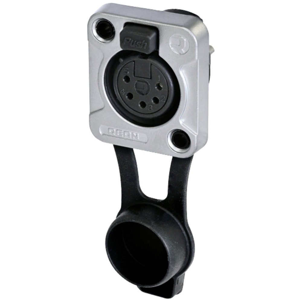 Rean AV RRX5F-Z-000-1 XLR-Steckverbinder Buchse, Einbau Polzahl: 5 1 Audio- & Video-Adapter