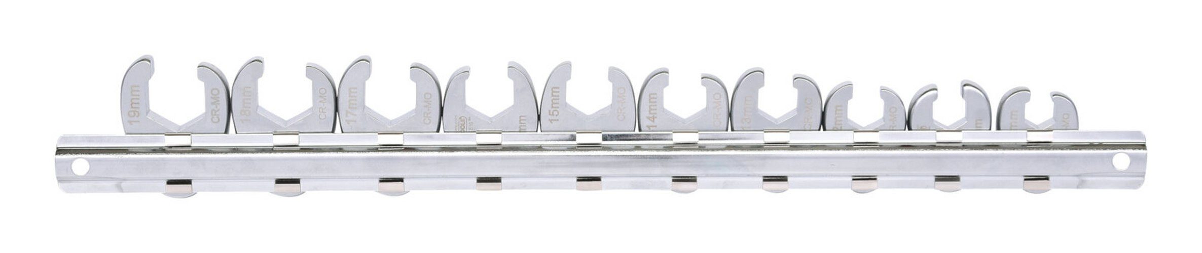 KS Tools Drehmomentschlüssel (10 St), 3/8" Sechskant-Einsteck-Maulschlüssel-Satz, 10-teilig