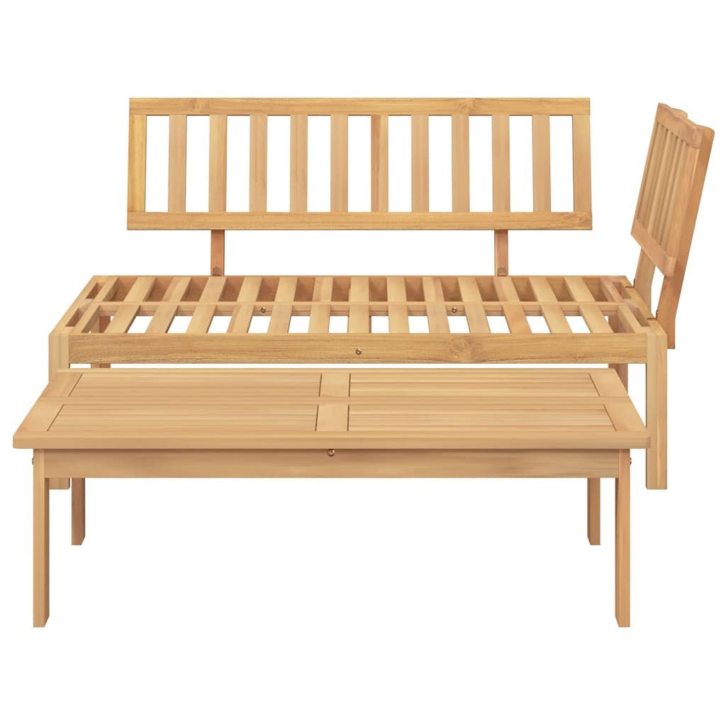 vidaXL Loungesofa 2-tlg. Garten-Sofagarnitur aus Paletten günstig online kaufen
