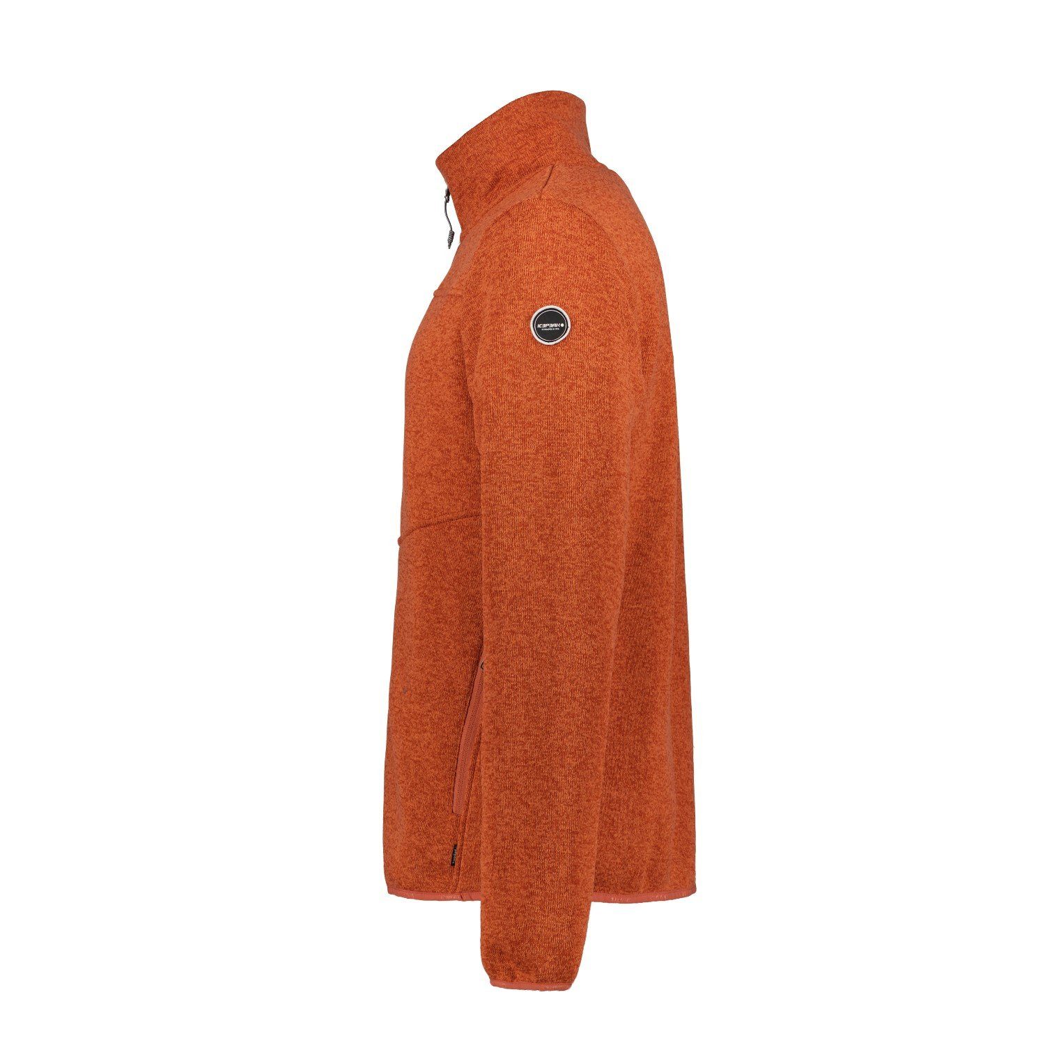 Kapuze ohne Funktionsjacke Orange Agen Icepeak Icepeak Herren Strickfleecejacke