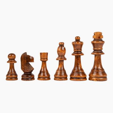 Small Foot Spielesammlung, Schach & Mühle in einem Schach und Dame XXL, Sehr Grosses Spielbrett, Senioren Spielbrett