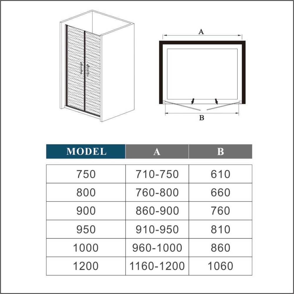 Duschparadies Dusch-Drehtür Duschtrennwand Drehtür Glastür Nischentür Dusch günstig online kaufen