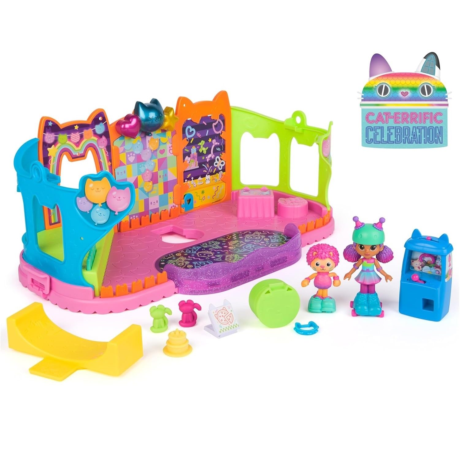 Spin Master Spielwelt 6069755 Gabby's Dollhouse - Skate Park Dachgeschoss – Bild 2 von 5