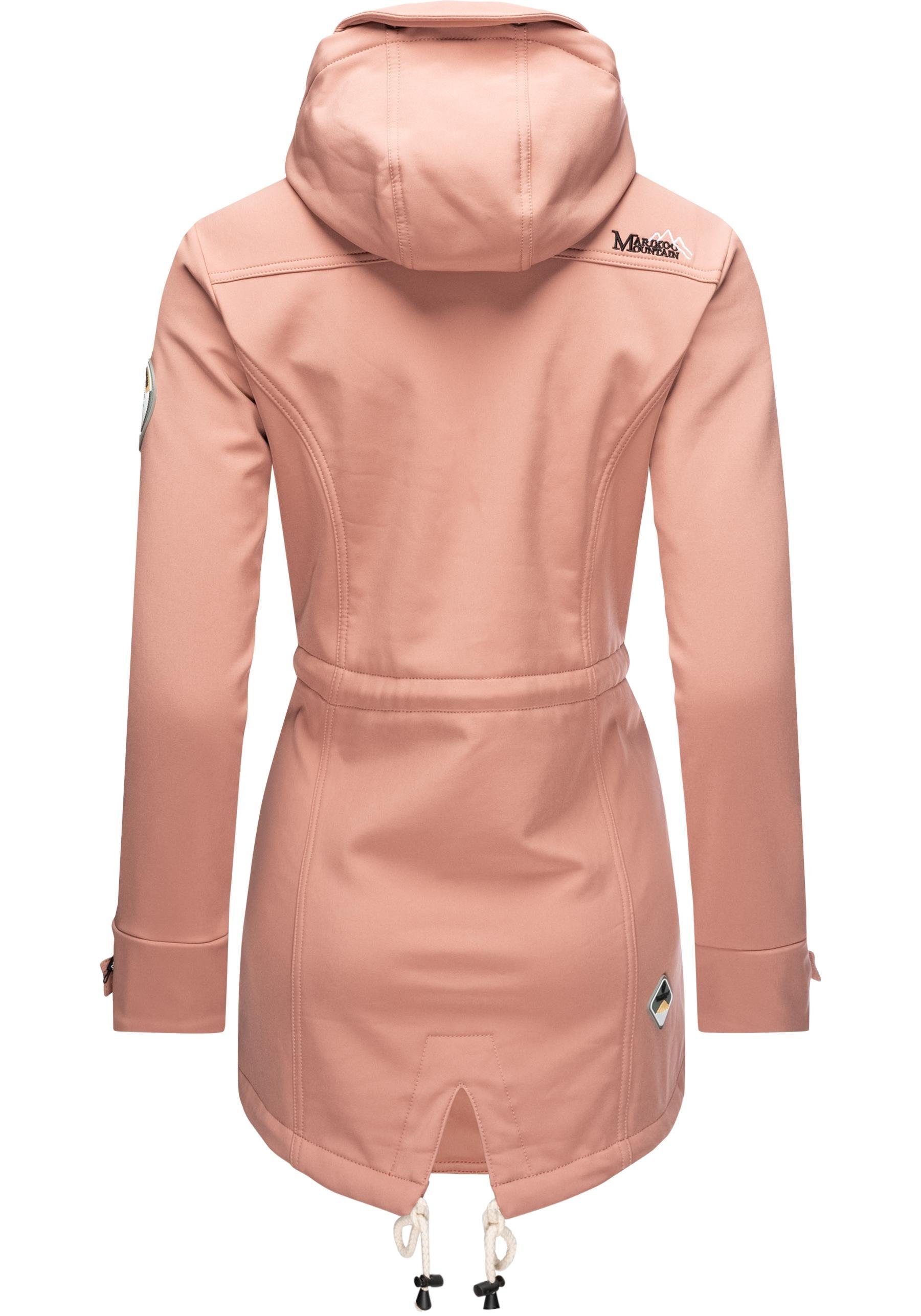 Marikoo Funktionsmantel Zimtzicke Softshell Parka mit Kapuze