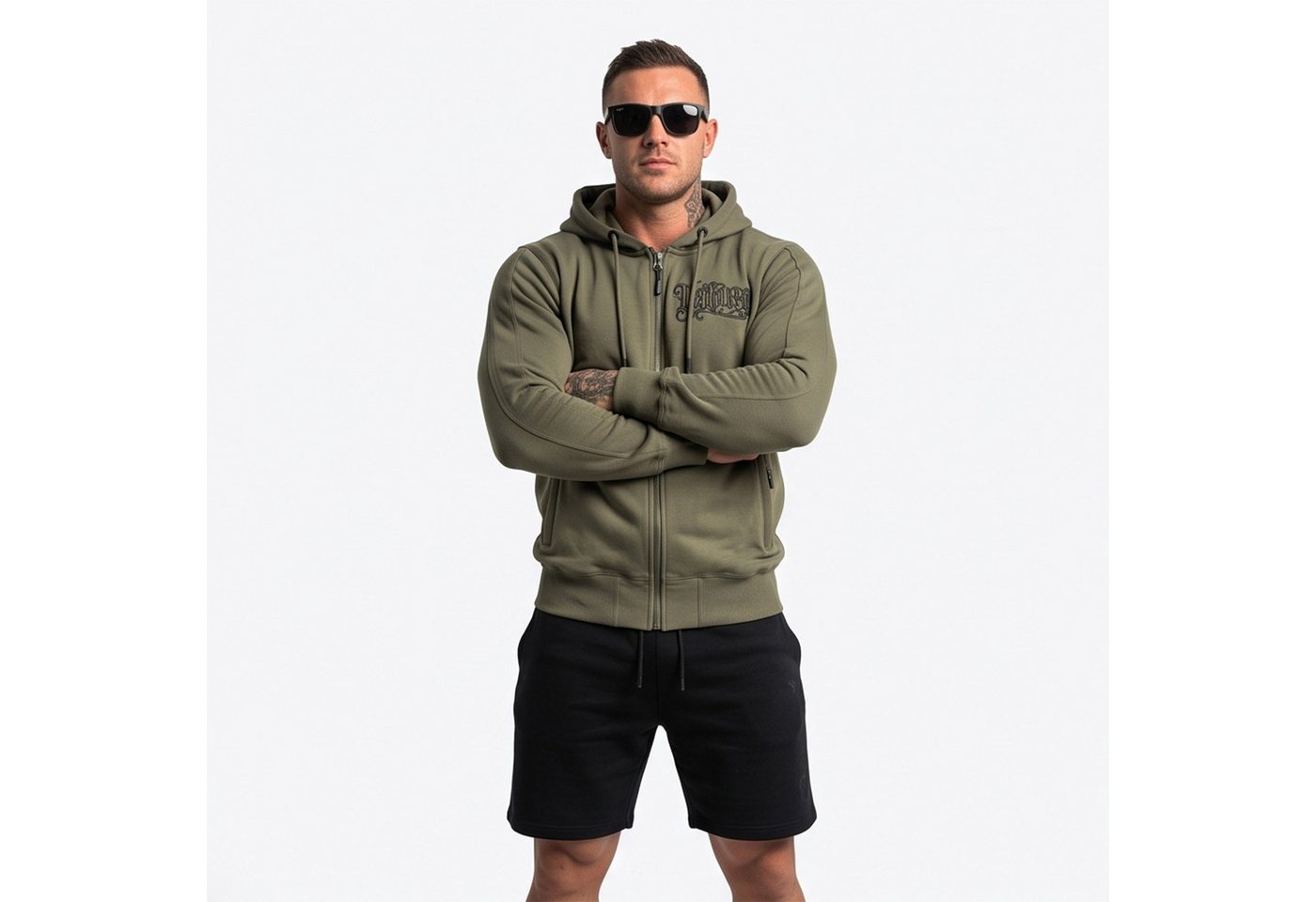 YAKUZA Kapuzensweatjacke Needle