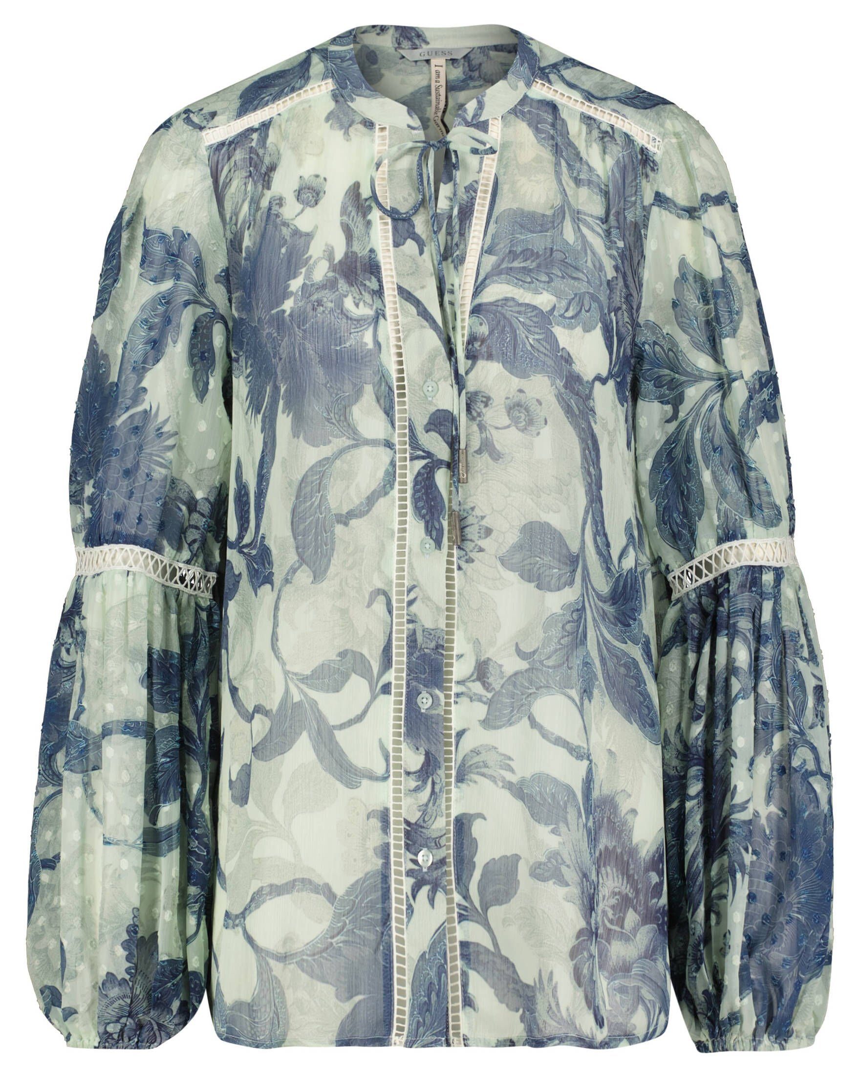Guess T-Shirt Damen Bluse JOSETTE TOP (1-tlg)