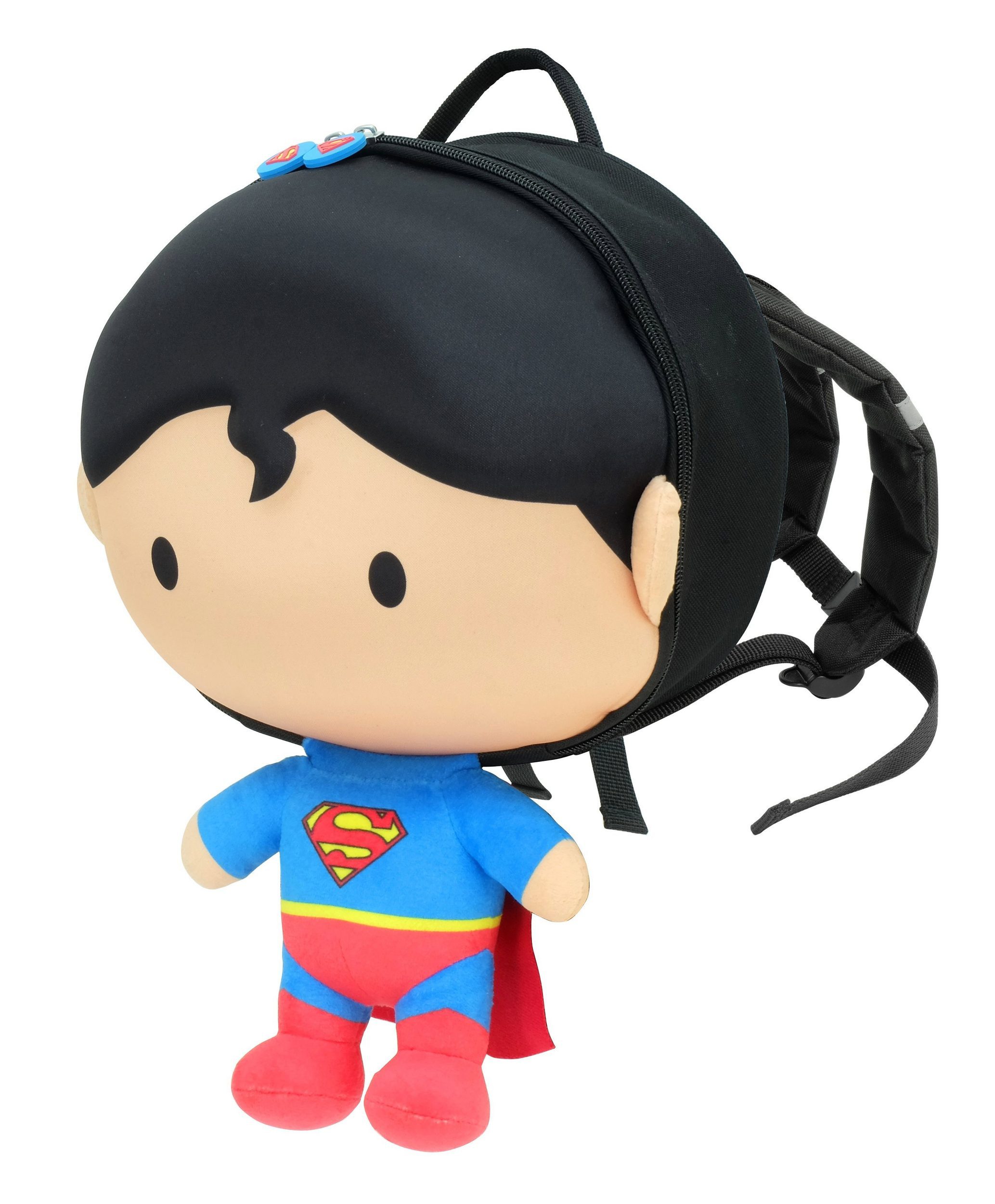 Ridaz Kids Travel Case Kinderrucksack Justice League EVA Superman 3D Rucksack, 5 Liter Fassungsvermögen & verstellbare Schultergurte