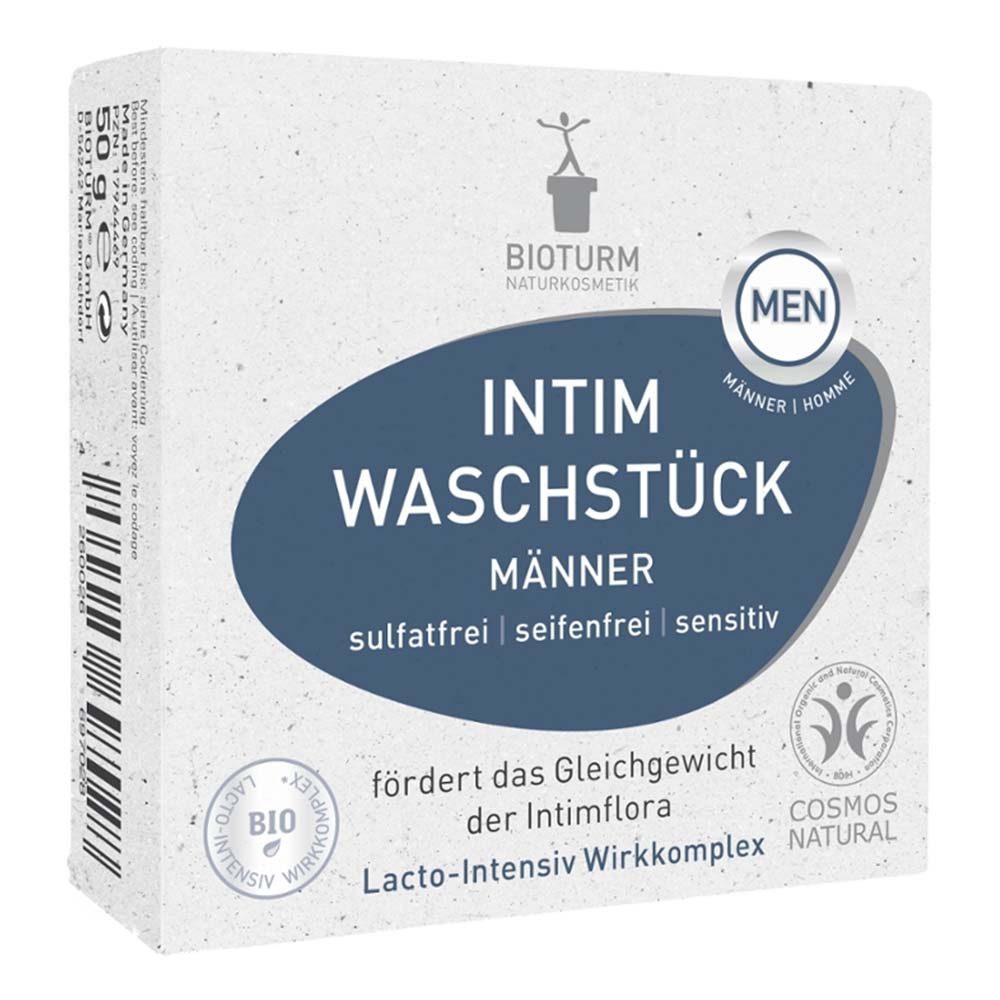 Bioturm Intimpflege Intim - Waschstück Männer 50g