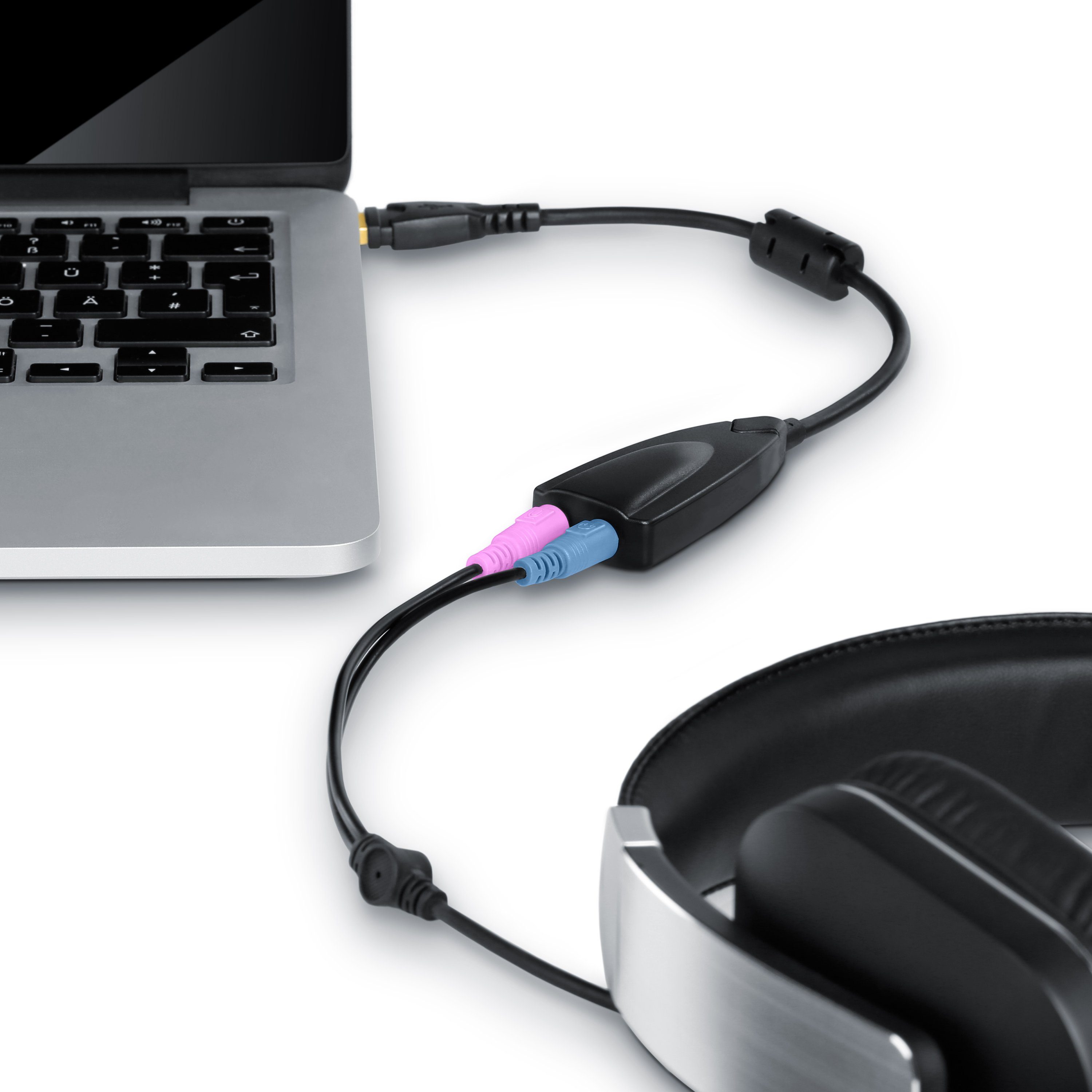 Aplic USB-Soundkarte Virtual 7.1 Surround, extern - Windows 10 & Mac OS X kompatibel