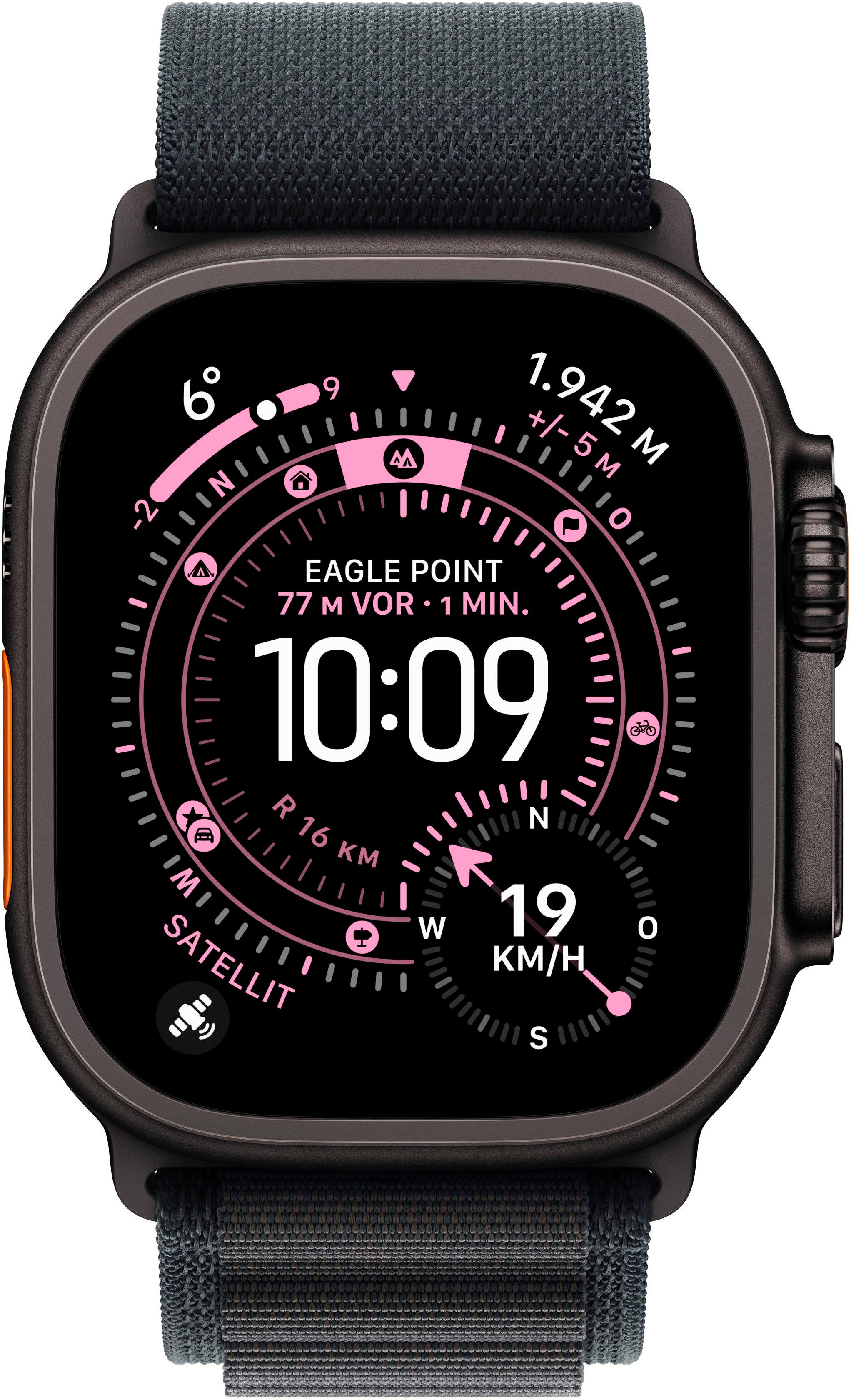 Apple Watch Ultra 3 GPS + Cellular 49mm Smartwatch (Watch OS), 1-tlg.