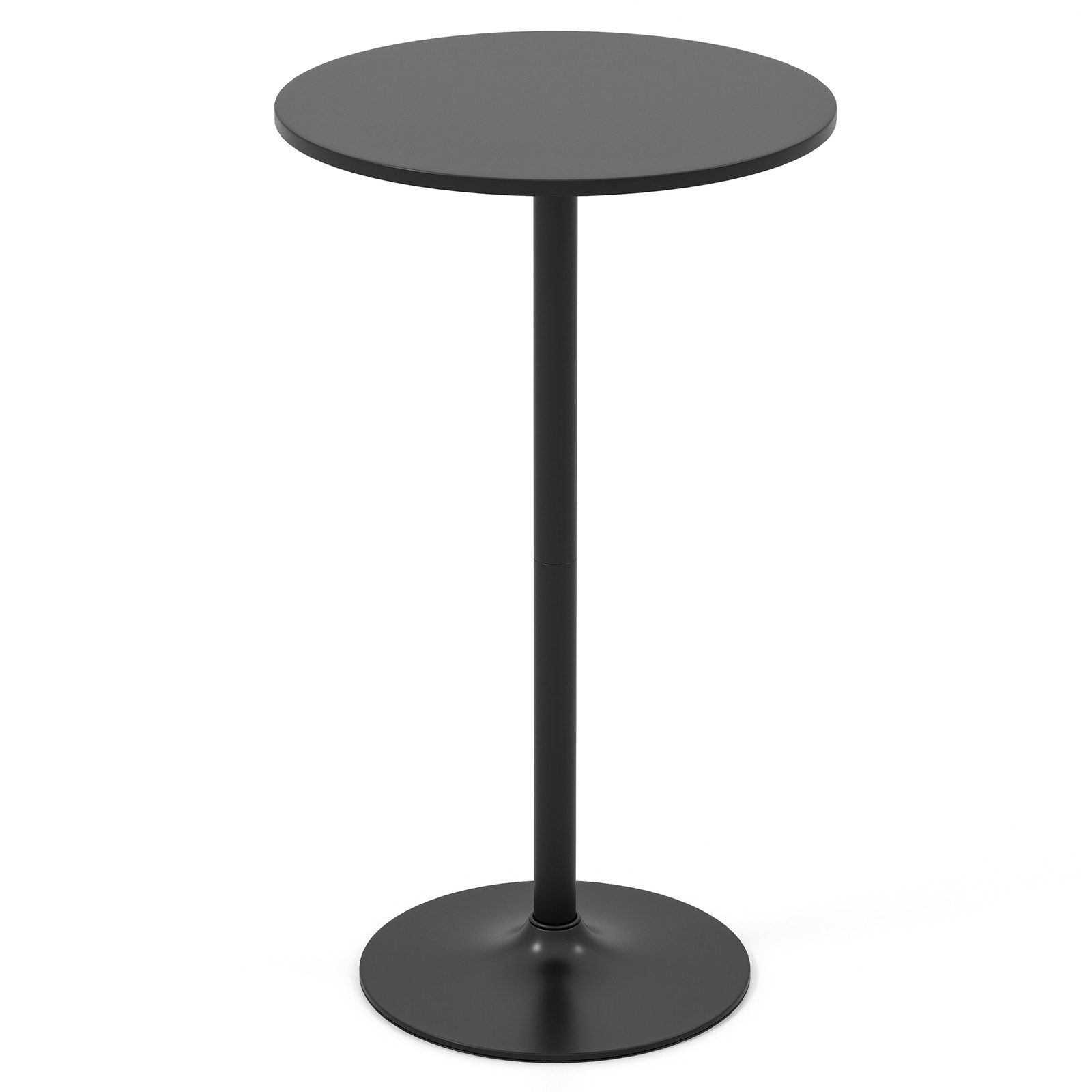 COSTWAY Bartisch, runder Stehtisch, höhenverstellbar 56 günstig online kaufen