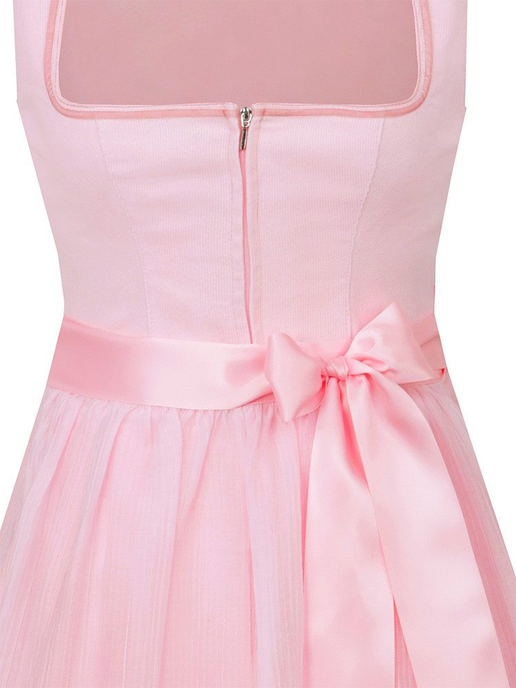 MarJo Dirndl Dirndl Hofstetten 65cm Länge puderrosa – Bild 2 von 3
