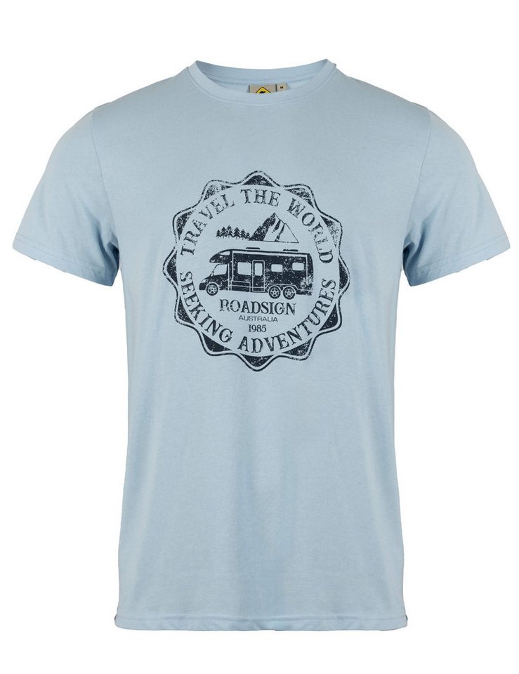 ROADSIGN australia T-Shirt Camper (1, 1-tlg., 1) mit klassischem Print & Rundhalsausschnitt, für Casual-& Outdoorlooks