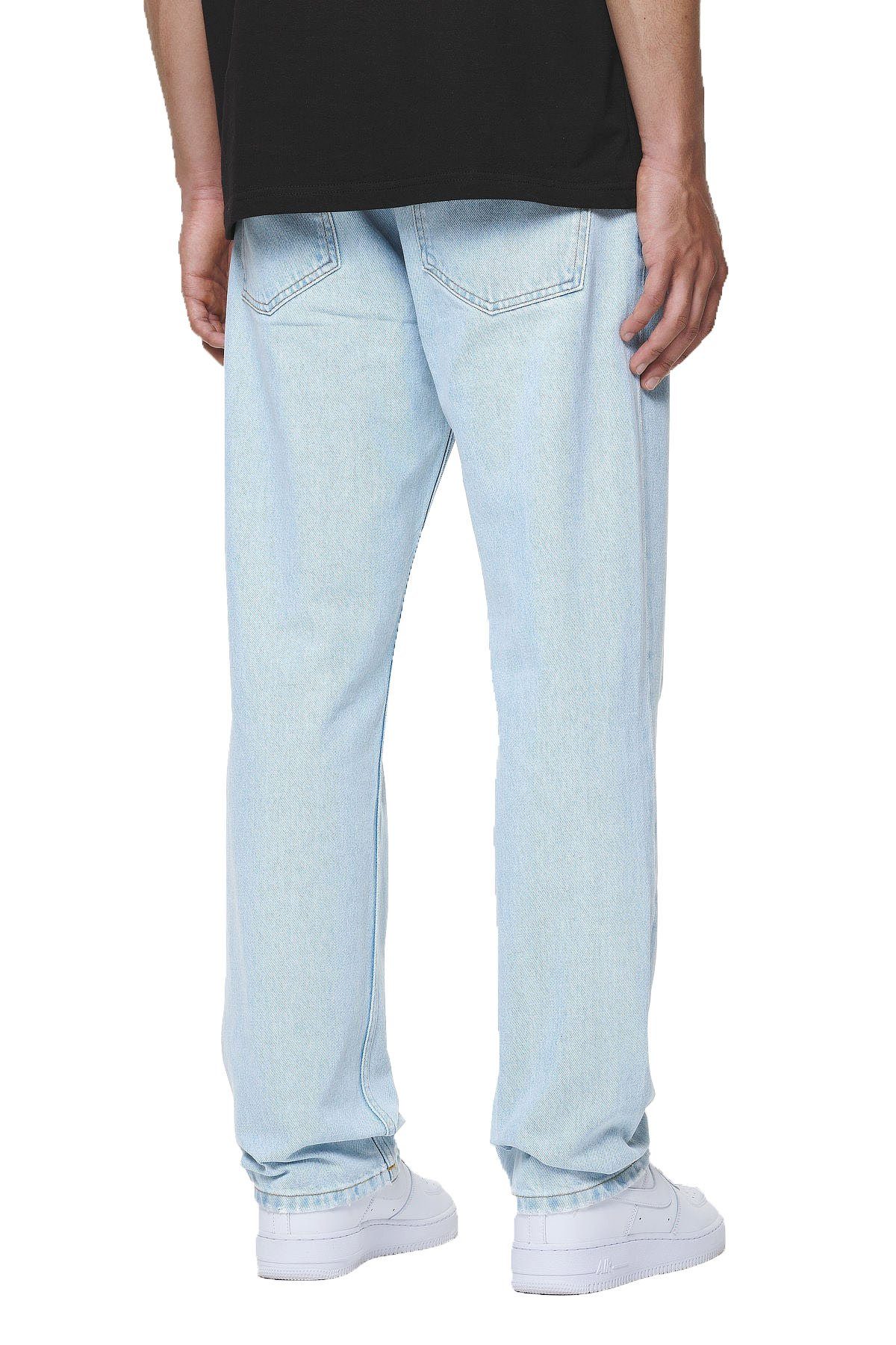 PEGADOR 5-Pocket-Jeans Baltra Baggy (1-tlg., kein Set) logogeprägte Knöpfe und Nieten