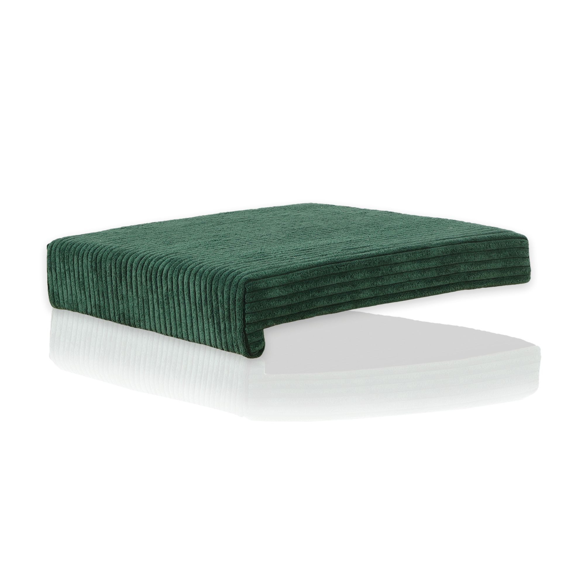 Lycce Bankauflage Bankauflage Klemmkissen 1 Leiste, Cordstoff extra Polsterung, (1 St), für Banktiefe ab 35 cm, verrutscht nicht, versch. Farben