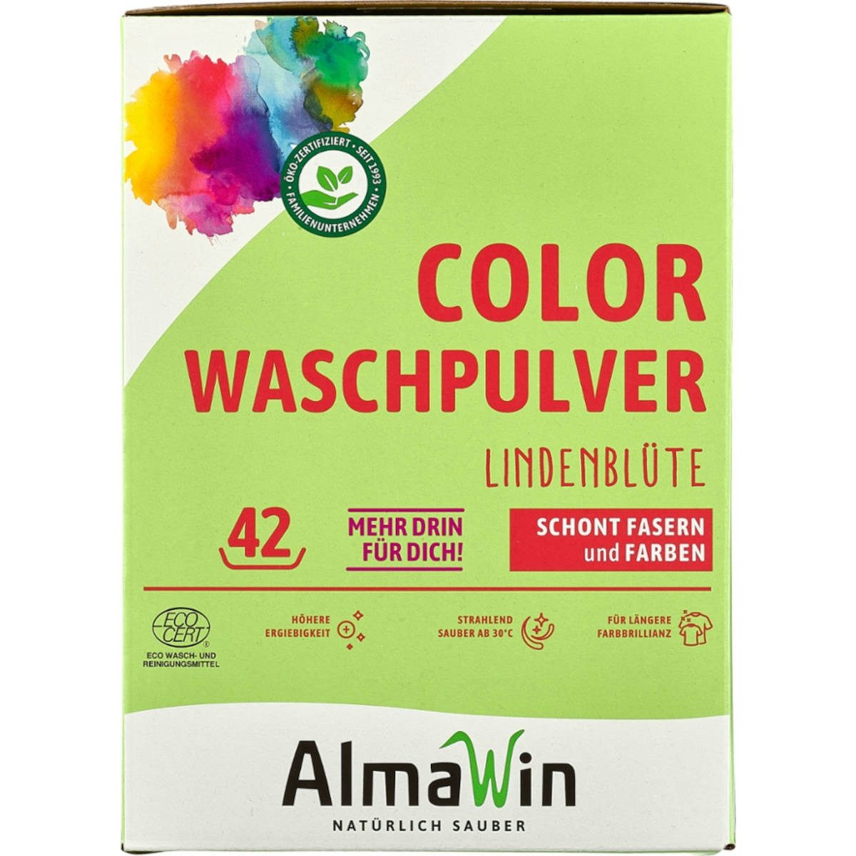 AlmaWin Color Lindenblüte 2 kg Colorwaschmittel