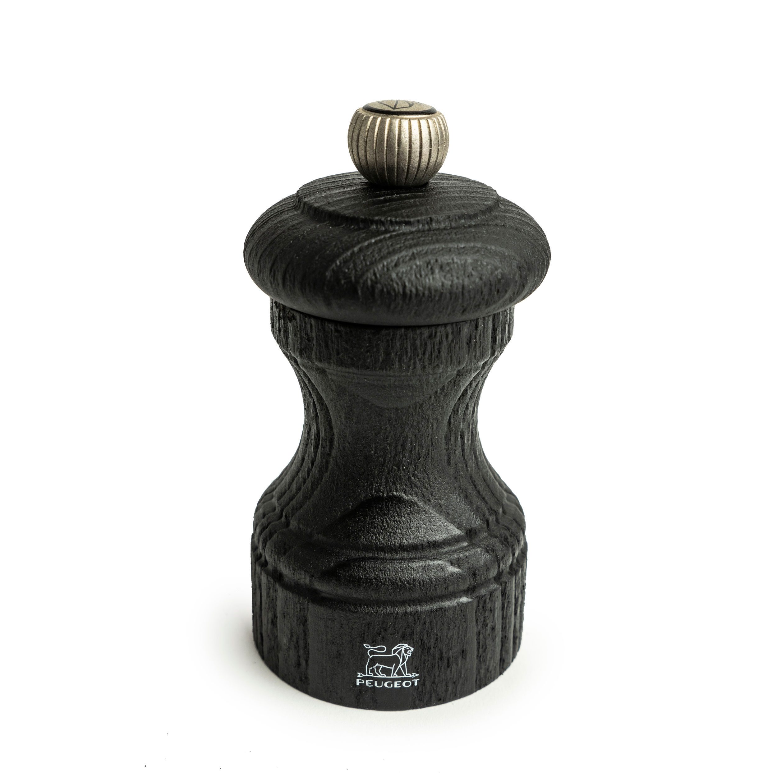 PEUGEOT Pfeffermühle BISTRO NATURE BLACK 10cm Schwarz Buchenholz Stahl Manuell Manuell