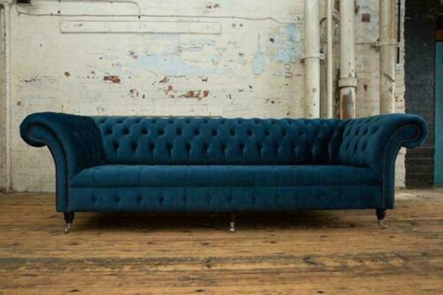 Textil Big Wohnzimmer Couch JVmoebel Chesterfield Chesterfield-Sofa, Design