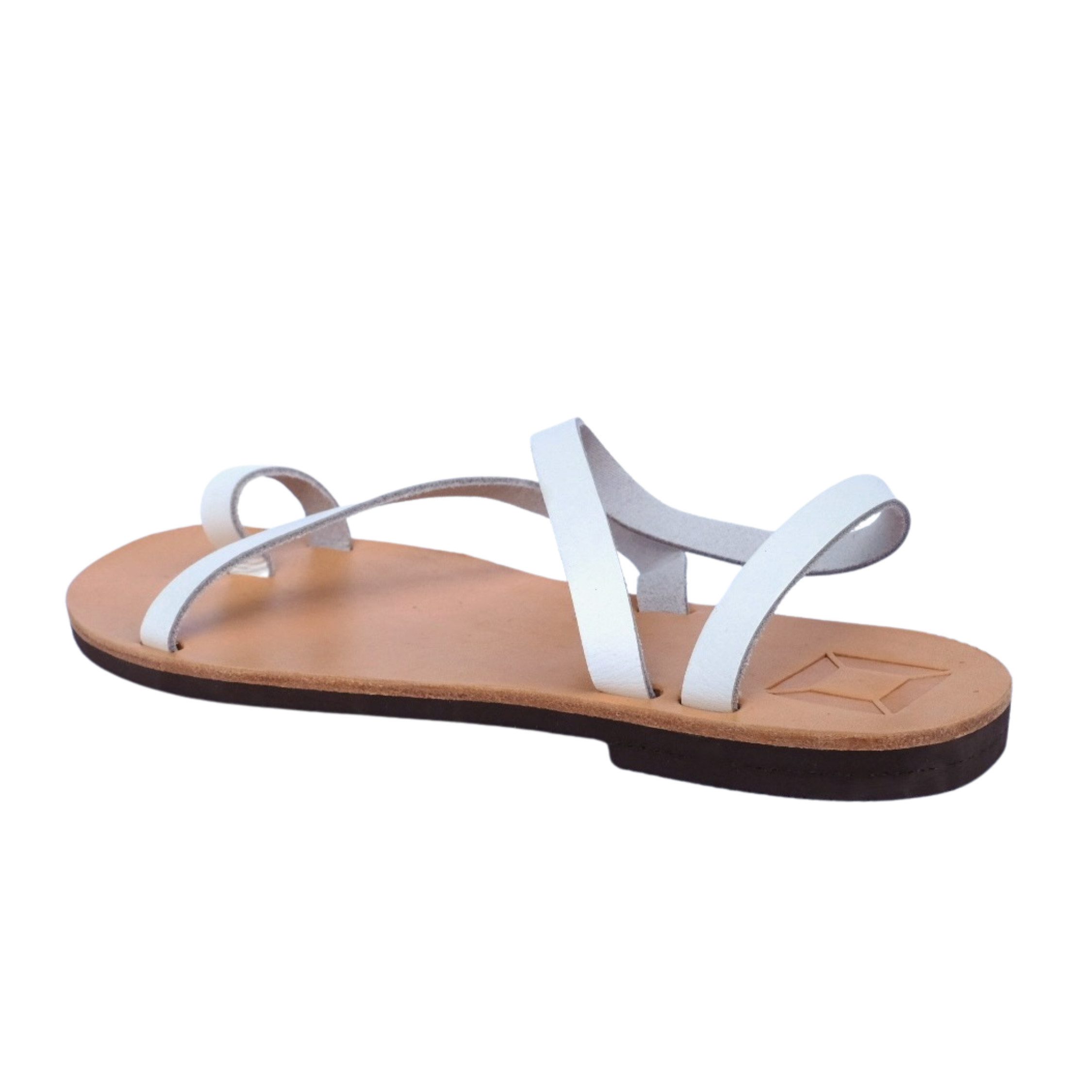 SORBAS '25 Leder Sandeletten Sandalen Damen Schwarz Riemchensandalette – Bild 2 von 2