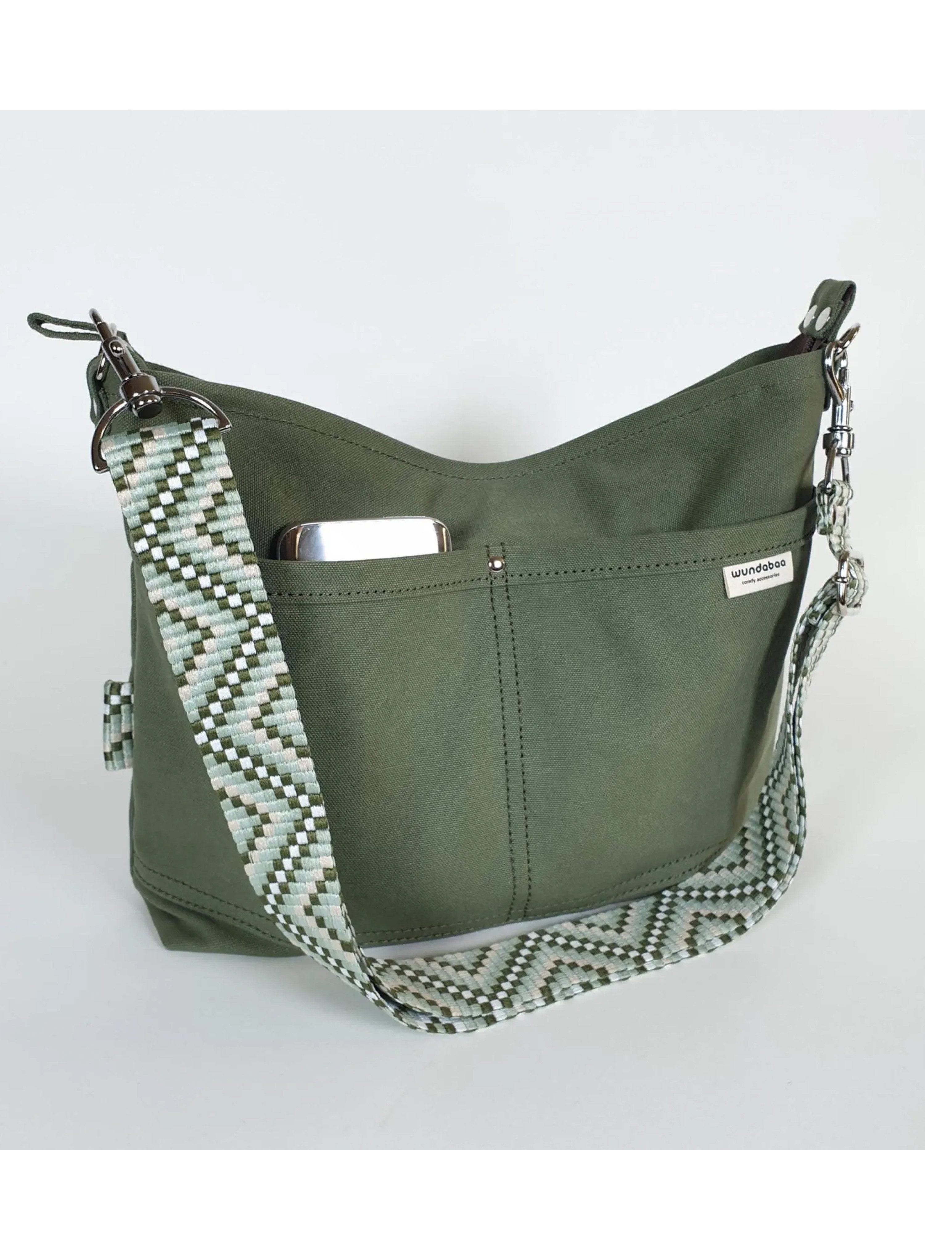 wundabaa Umhängetasche Damen Canvas S