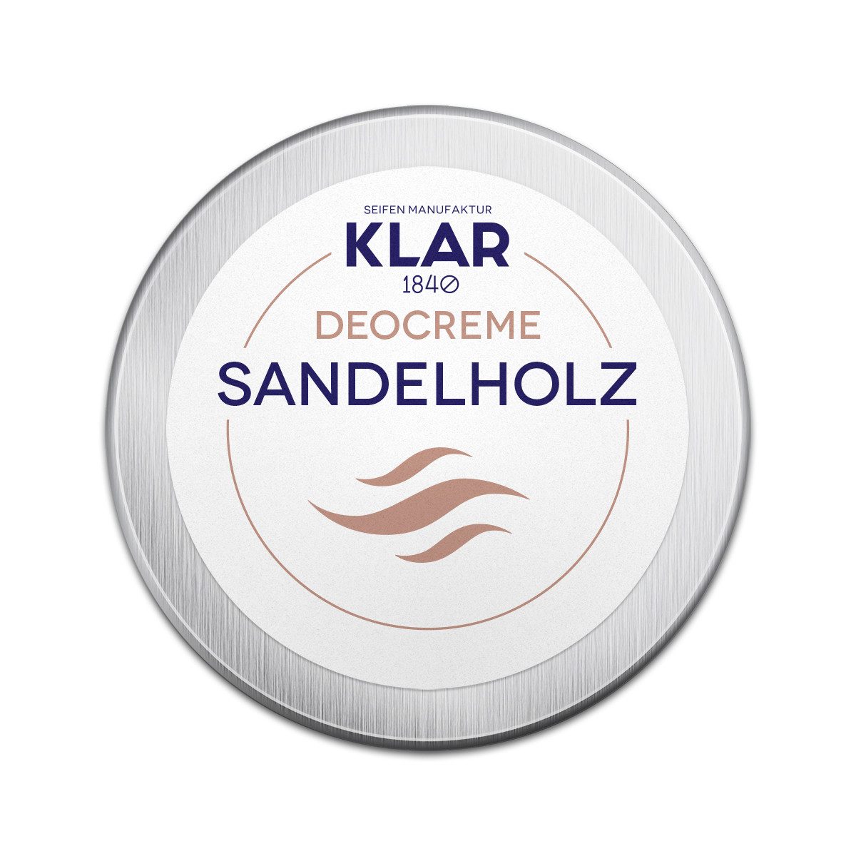 Klar Seife Deo-Creme Sandelholz, 1-tlg., Deocreme schützt und erfrischt 65 ml