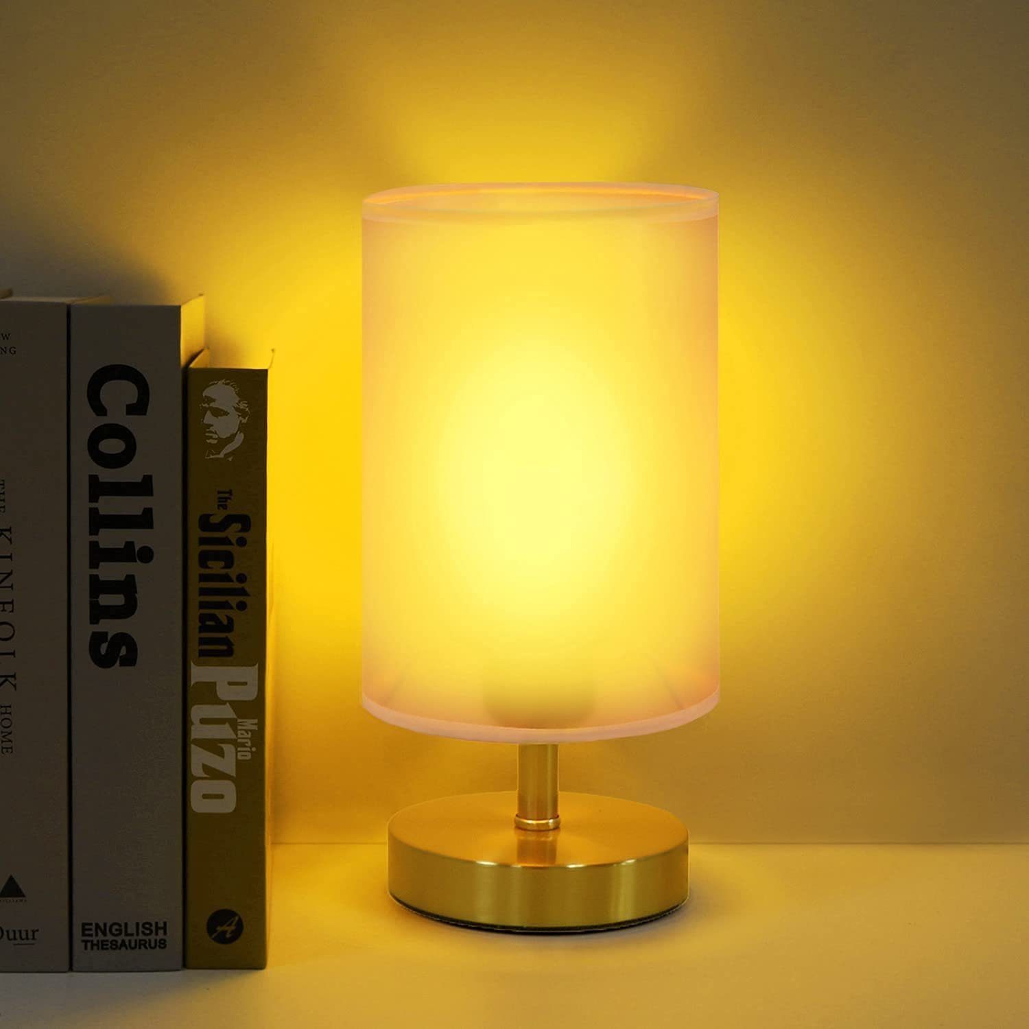 Diyarts LED Nachttischlampe, LED wechselbar, Warmweiß, günstig online kaufen