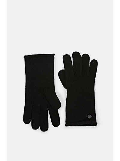 Esprit Strickhandschuhe »Aus Kaschmir/Wolle: Handschuhe aus Strick«
