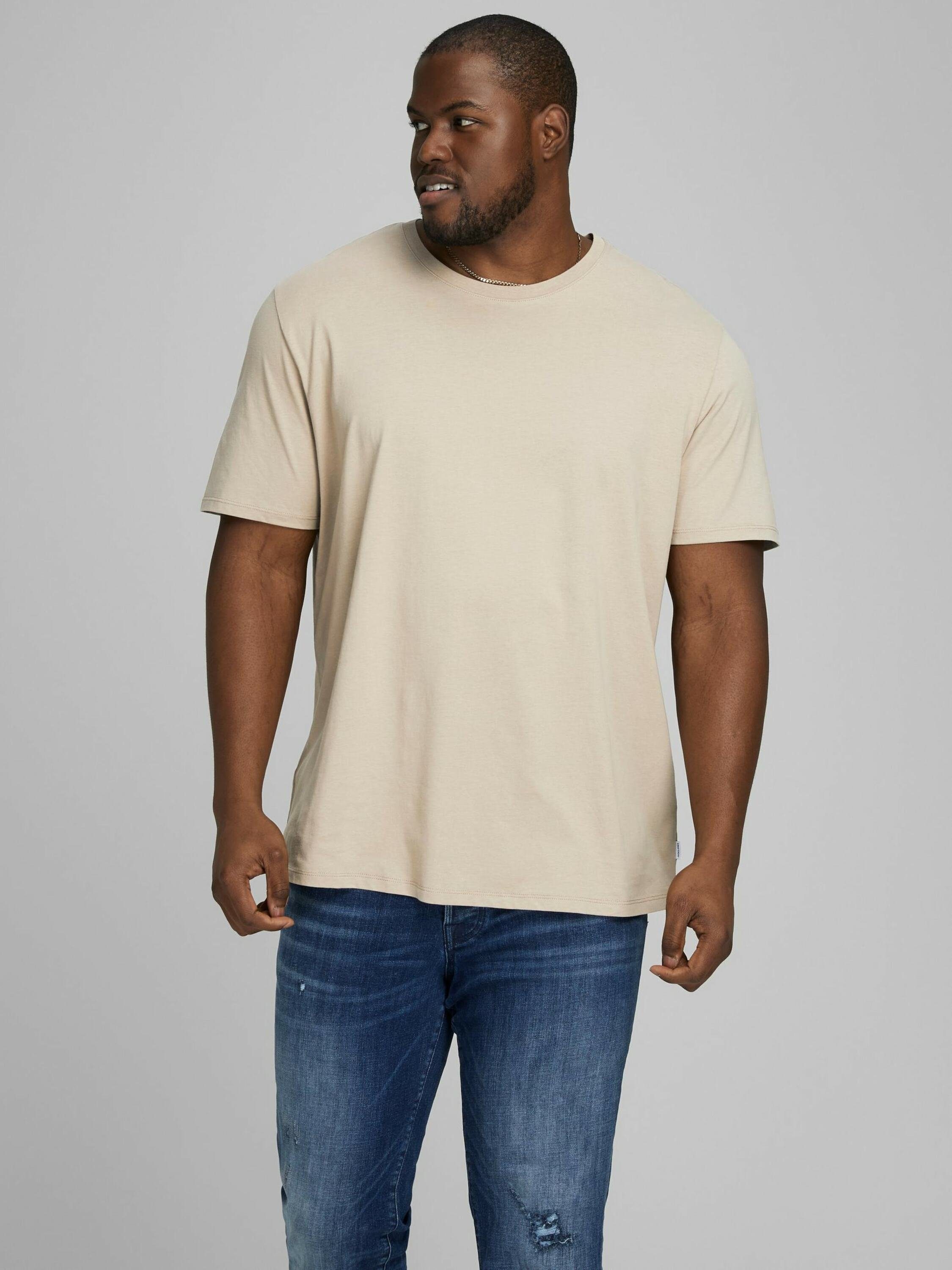 Herren Shirts Jack & Jones Plus T-Shirt (1-tlg)