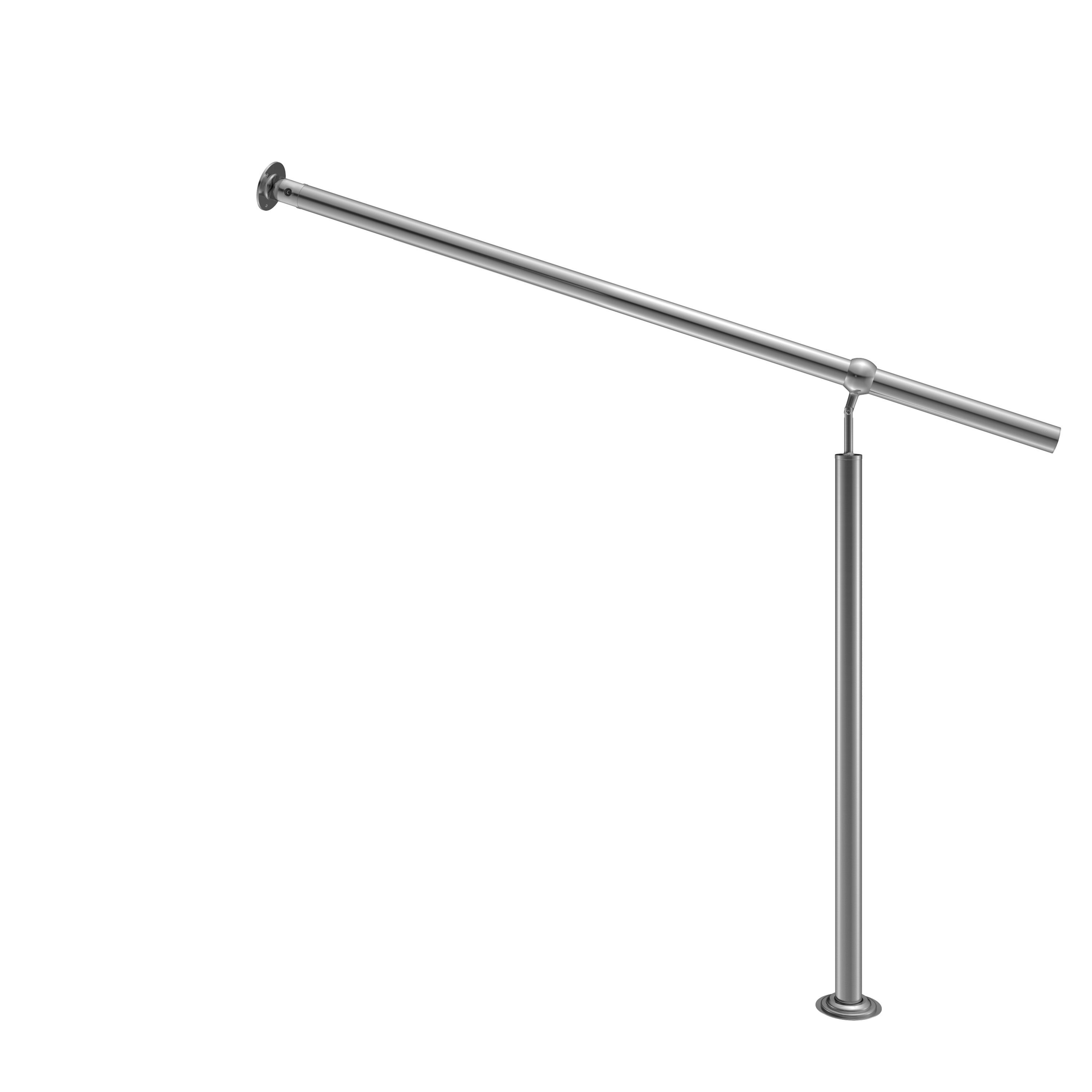 monzana Brüstungsgeländer, 80 cm Länge, 90 günstig online kaufen