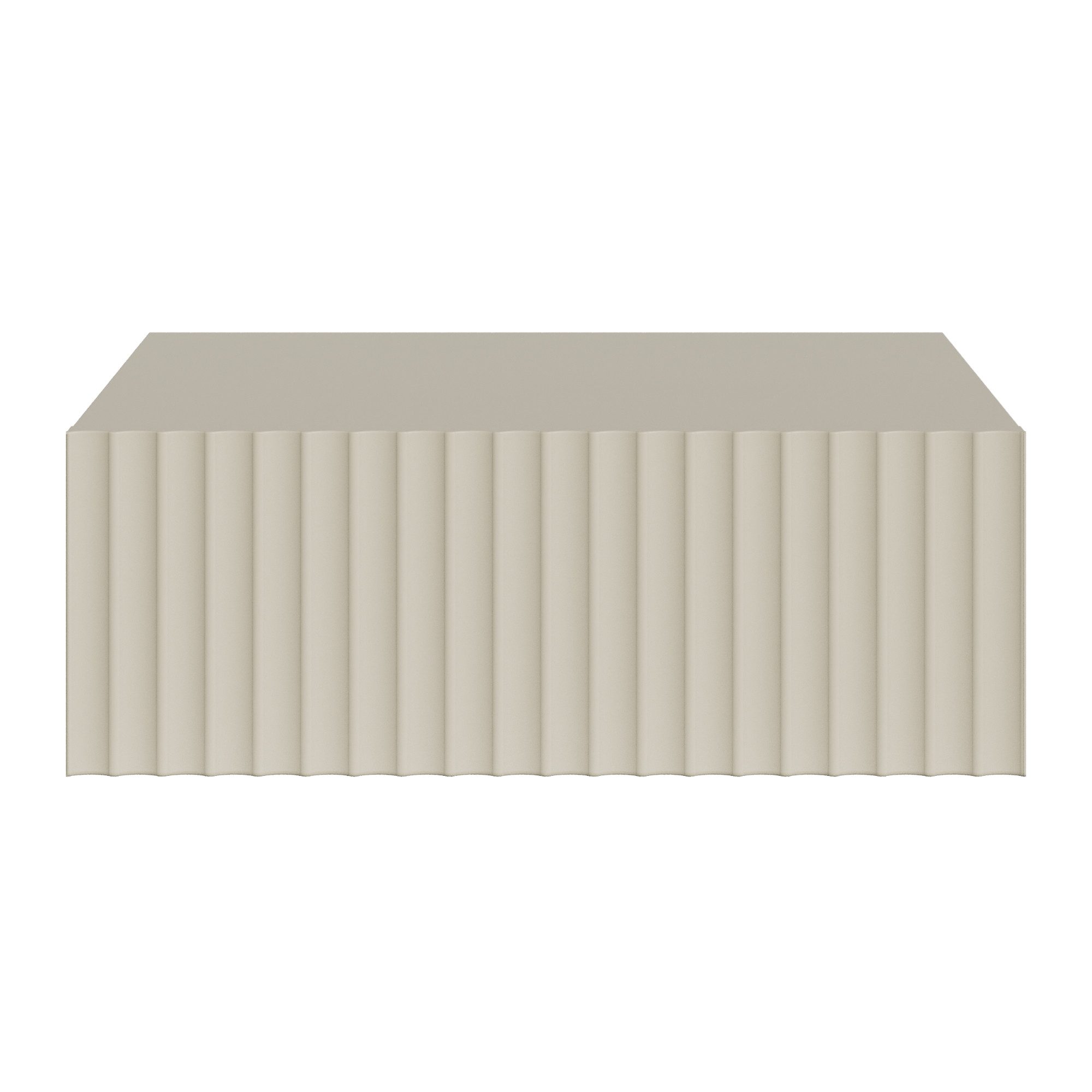 en.casa Nachttisch (1-St), »Nand« hängend mit Schublade 42x30x15 cm Sandfarben