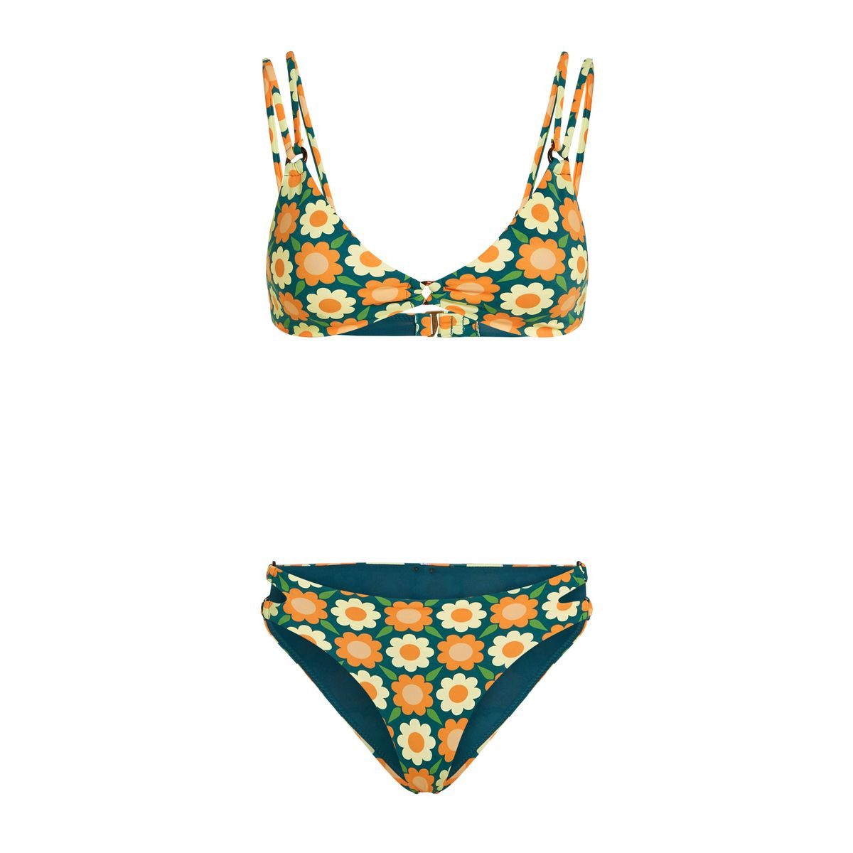 O'Neill Badeanzug O'riginals Bikini SET Stilvolles Bikini-Set mit Vintage-Charme, ideal für Baden und