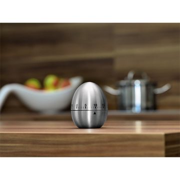 Xavax Küchentimer Eieruhr, Edelstahl