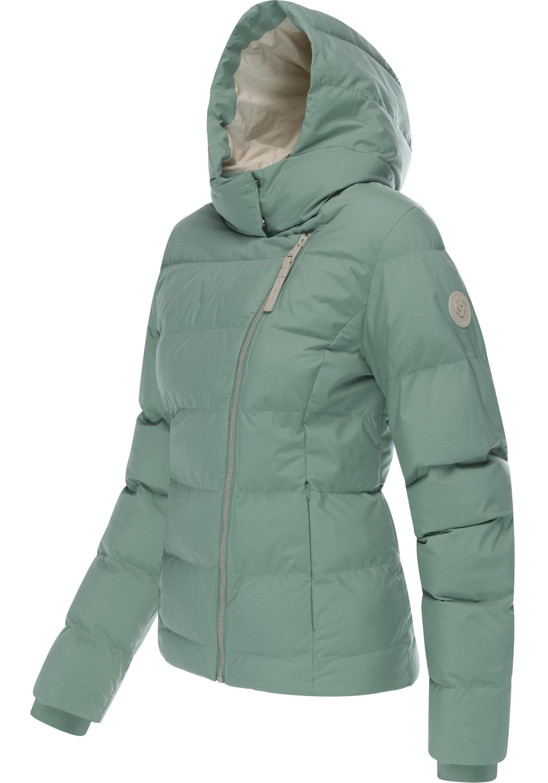 Ragwear Steppjacke Harlen YOUMODO Wasserdichte Winterjacke mit Kapuze