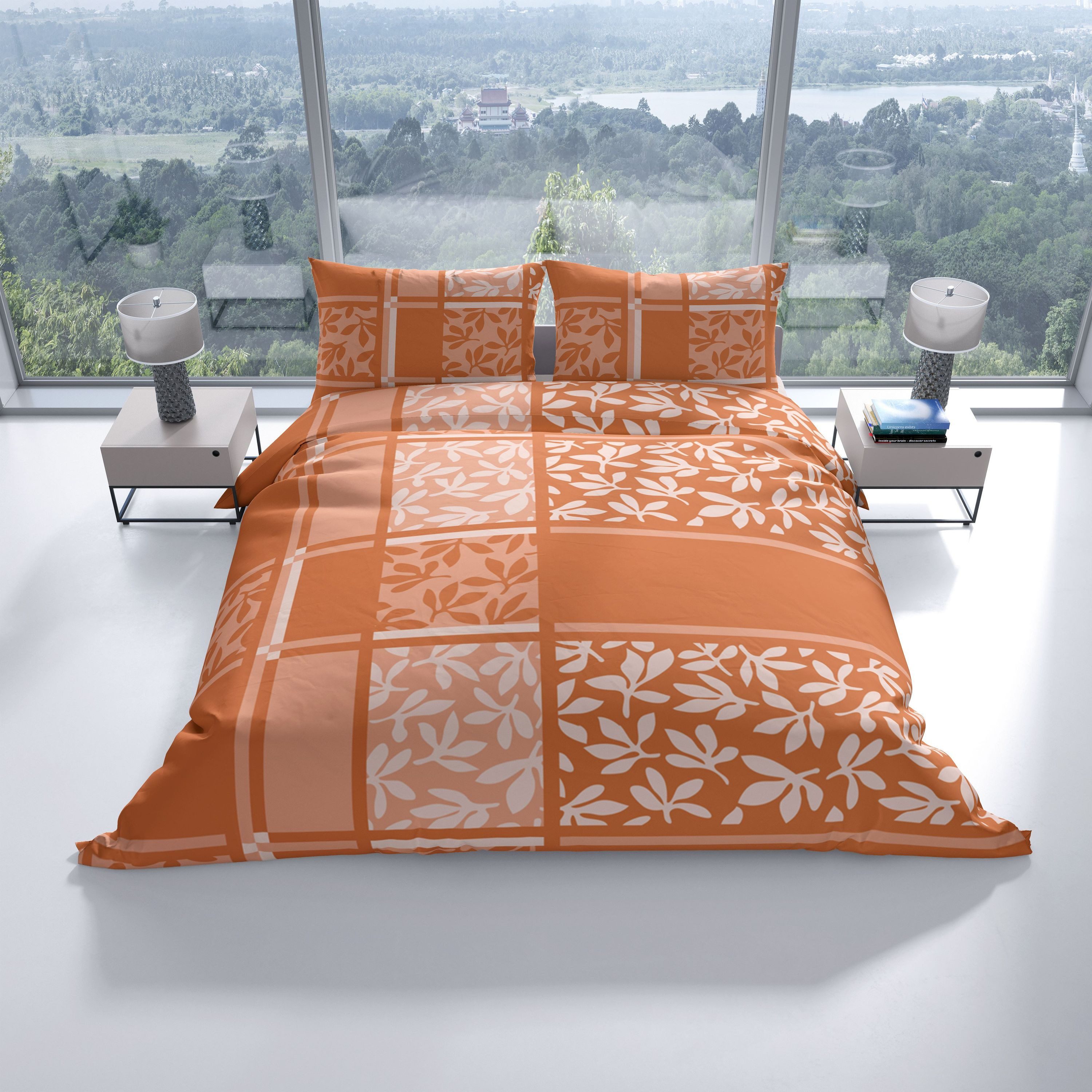 Leonado Vicenti Bettwäsche Biber Baumwolle 135x200, flauschig, Biber, 4 tei günstig online kaufen