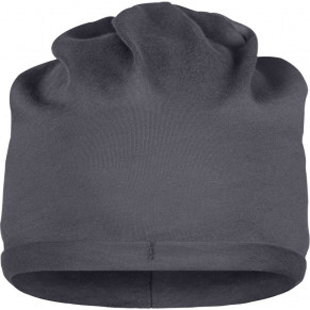 Myrtle Beach Beanie Leichter Bio Baumwoll Beanie Sommer Herbst Mütze organic Cotton Graphite