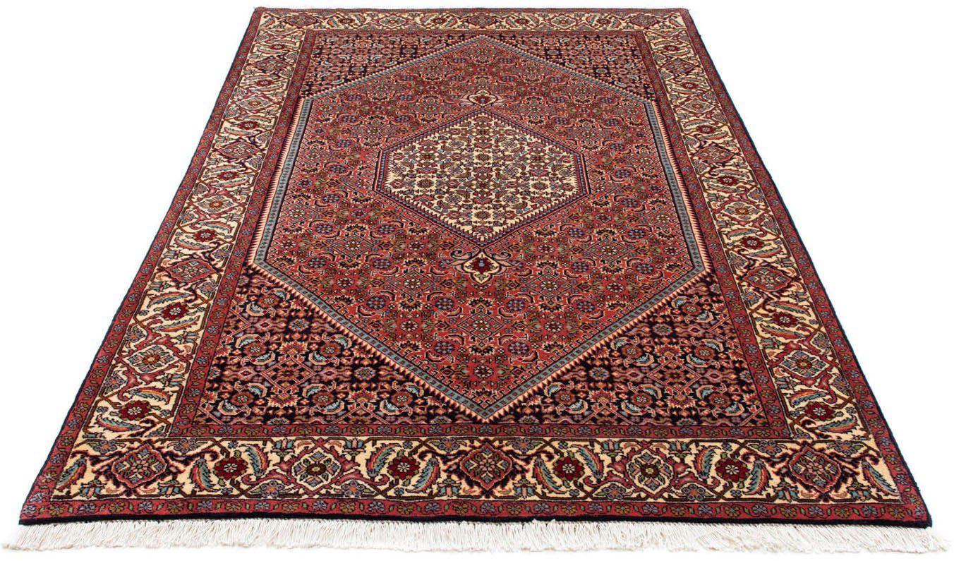 Wollteppich Bidjar - Zanjan Medaillon Rosso 220 x 135 cm, morgenland, rechteckig, Höhe: 15 mm, Unikat mit Zertifikat