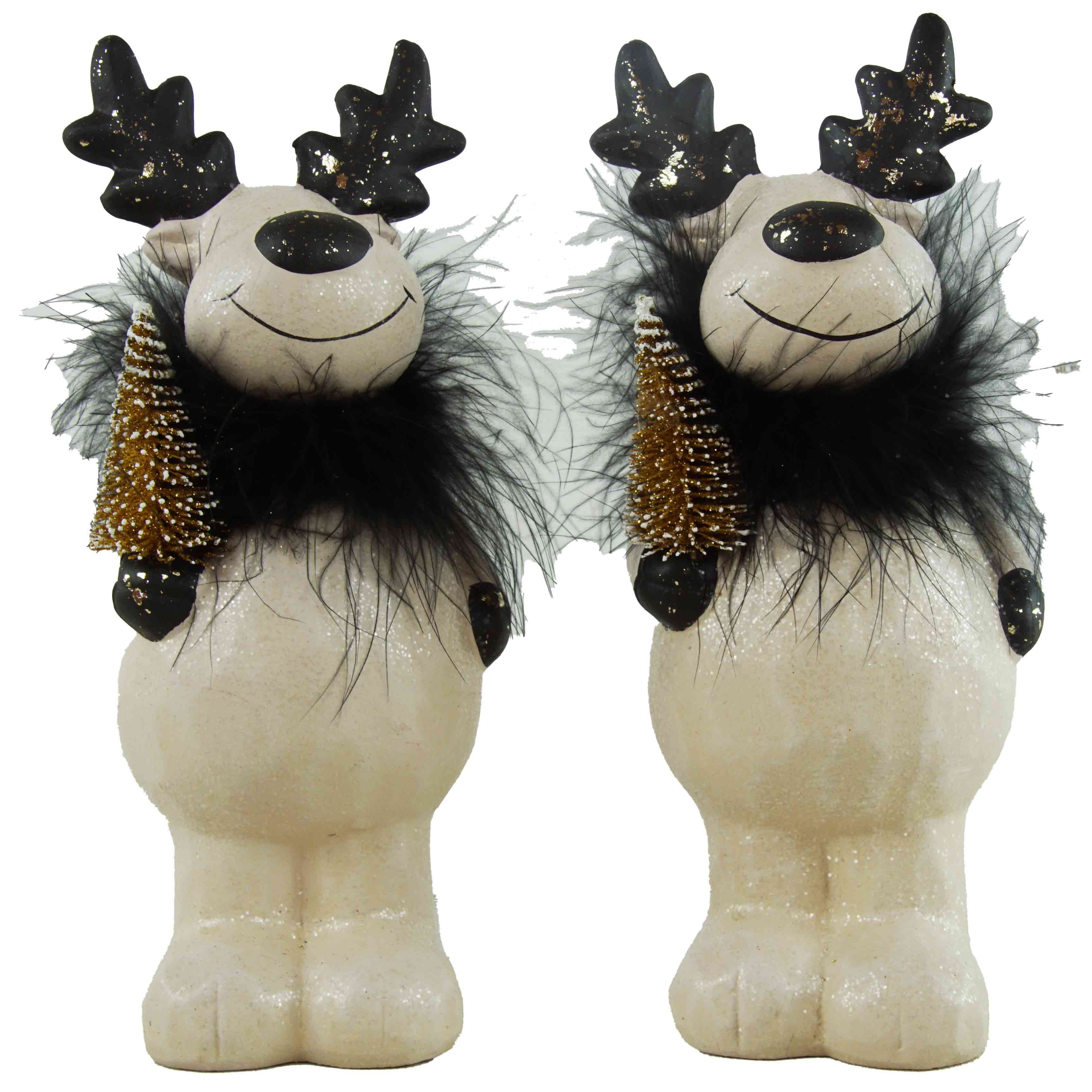 IKO Dekofigur 2er Set Elch mit günstig online kaufen