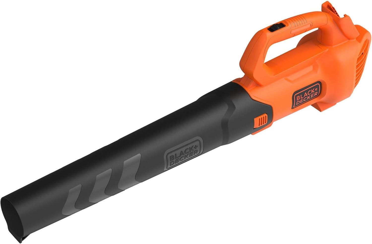 Black + Decker Akku-Gebläse Akku-Axial-Laubgebläse (18V, Hohe Blasgeschwindigkeit von 145 Km/H, (1 St)