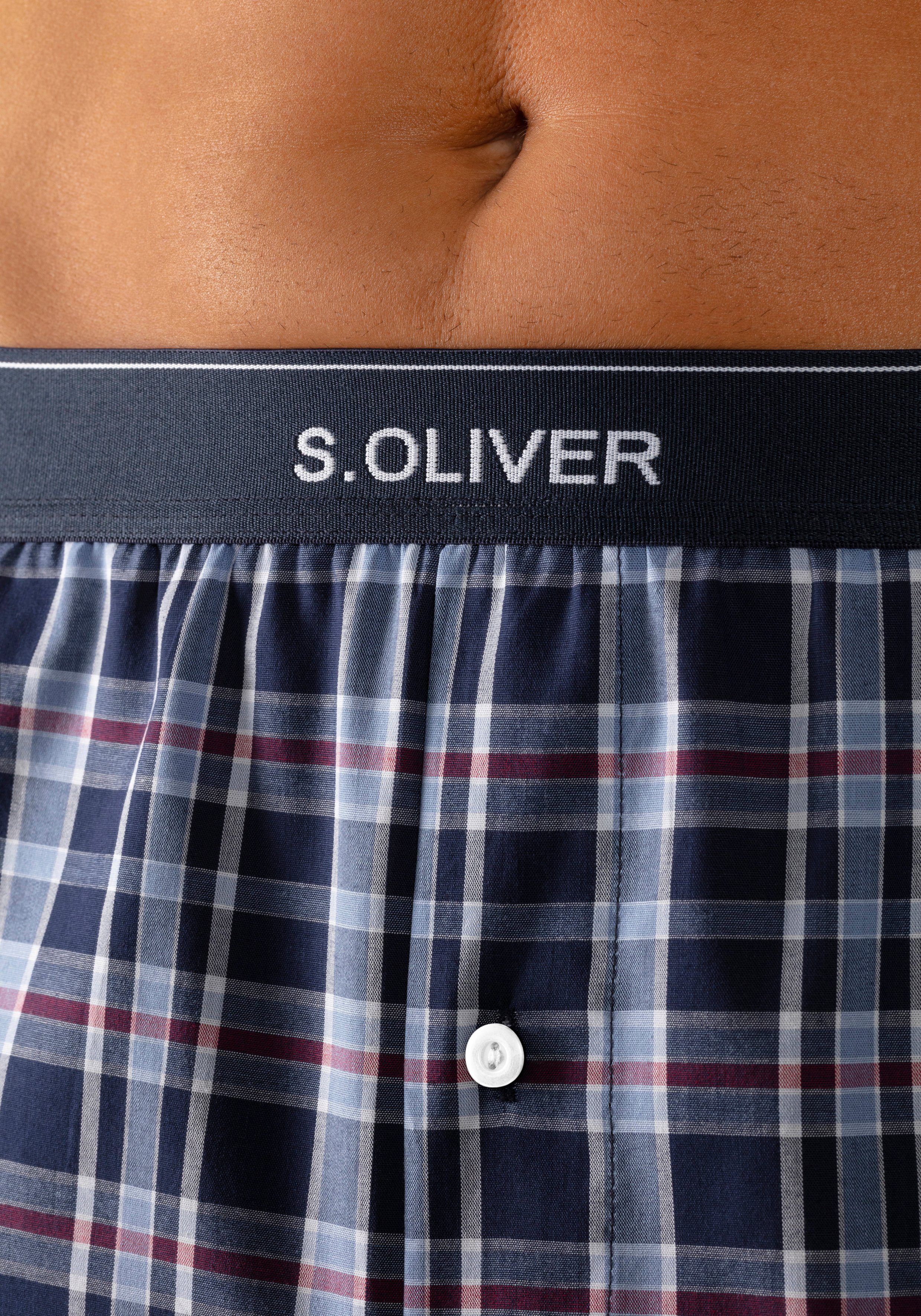 s.Oliver Webhose mit Markenlogo im Bund