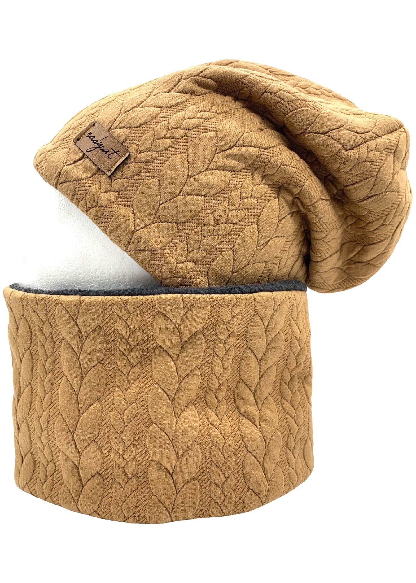 Beanie ZOPF & STYLE kamel